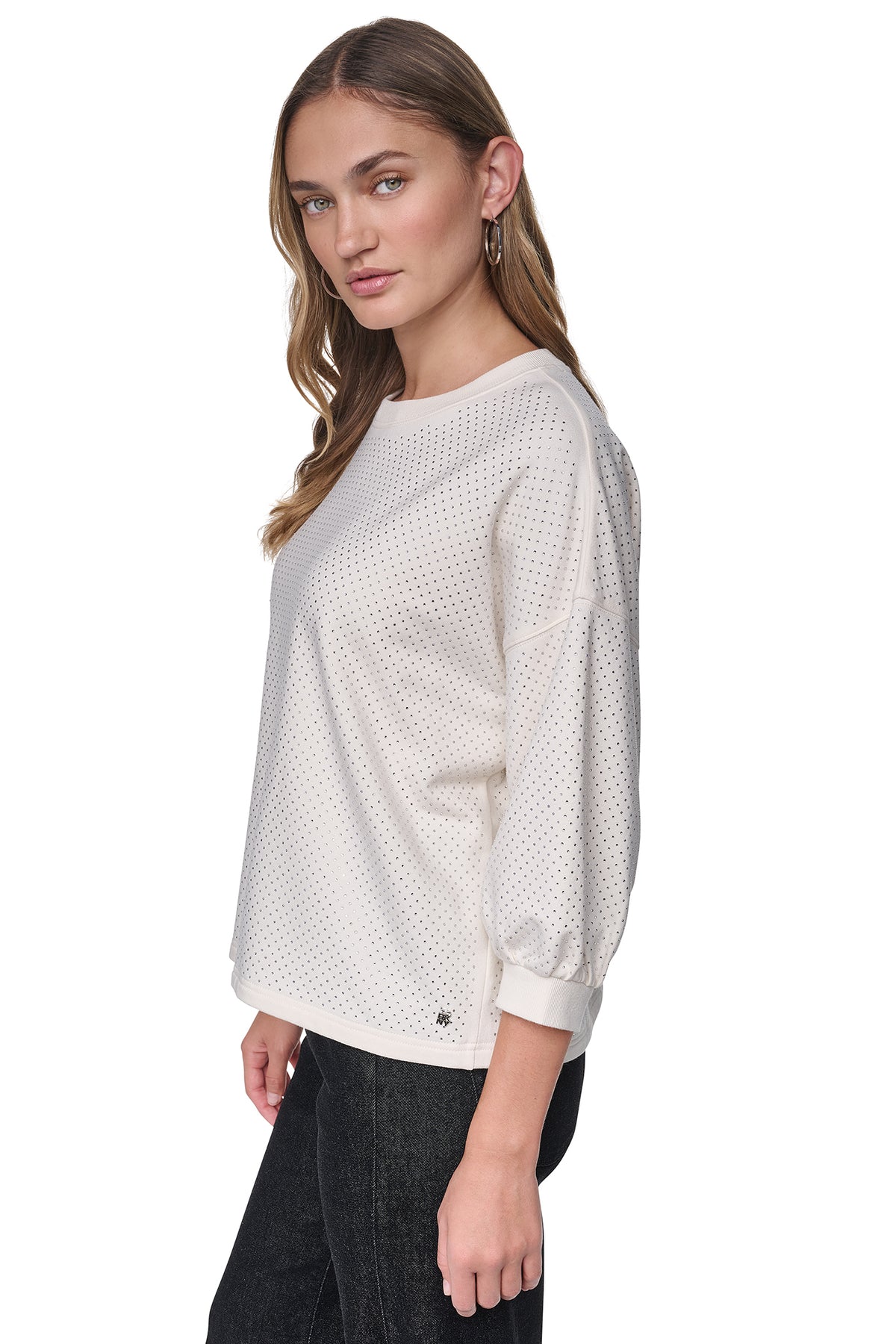 RHINESTONE SWEATSHIRT VIEW 2