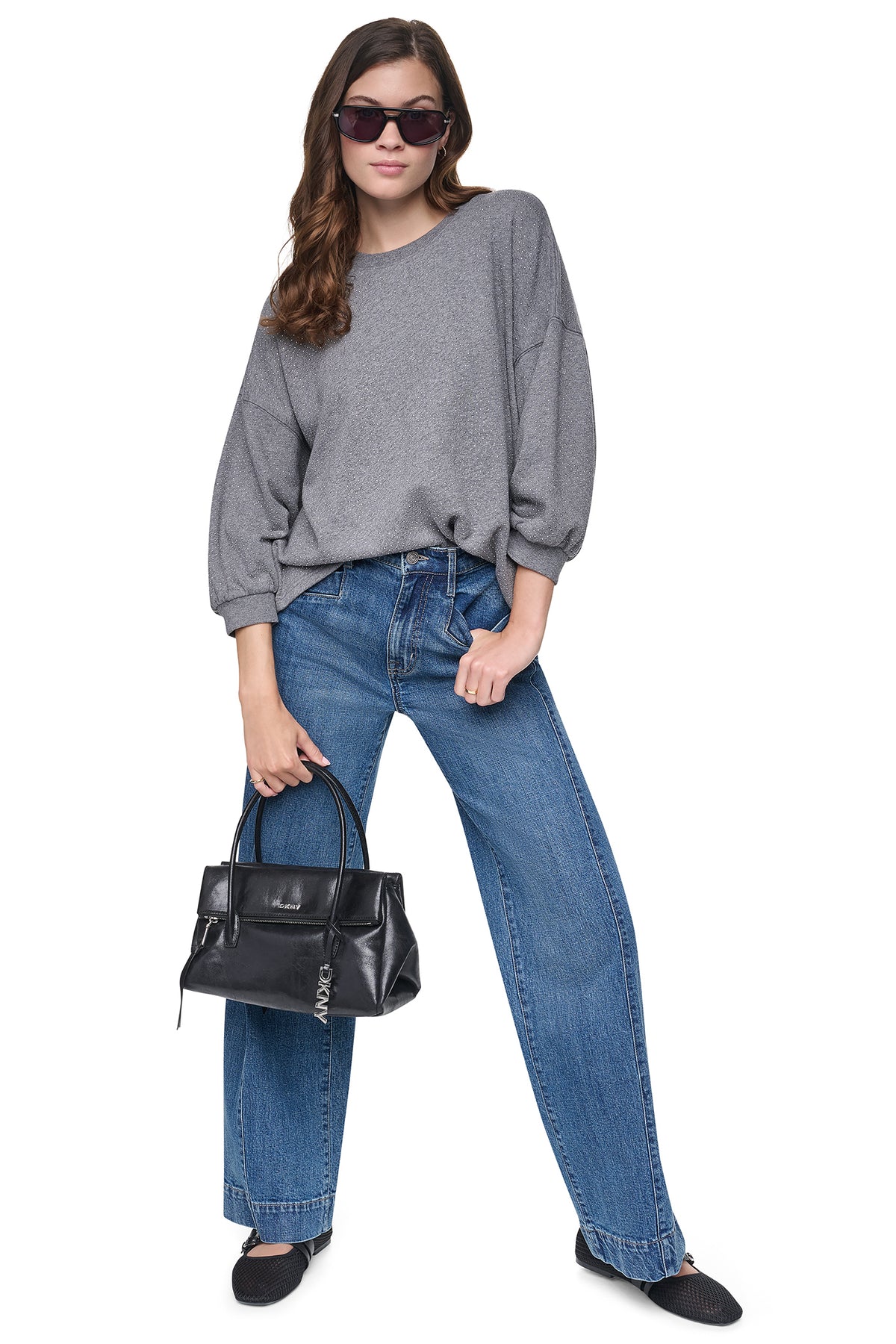 RHINESTONE SWEATSHIRT VIEW 2