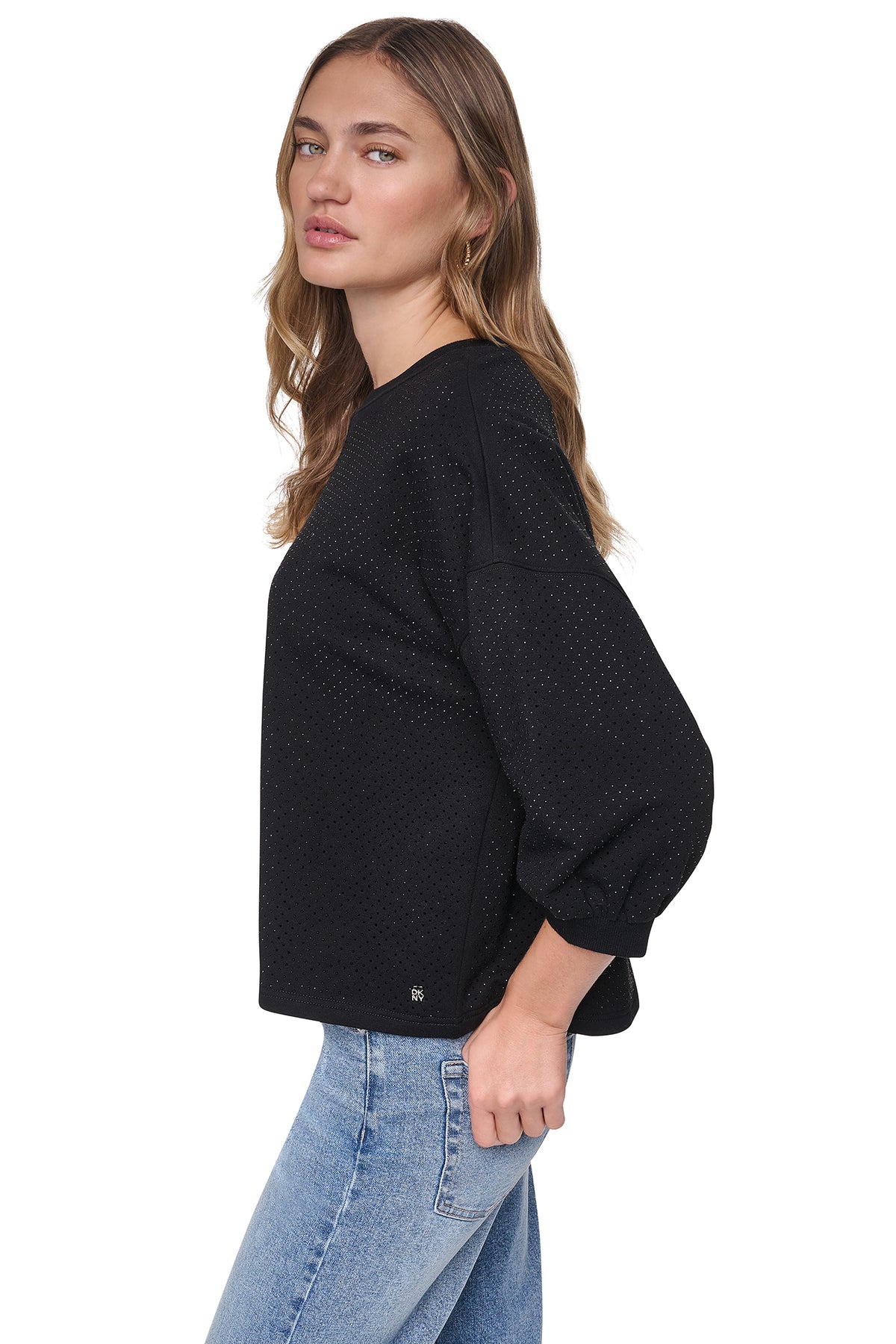 RHINESTONE SWEATSHIRT VIEW 2