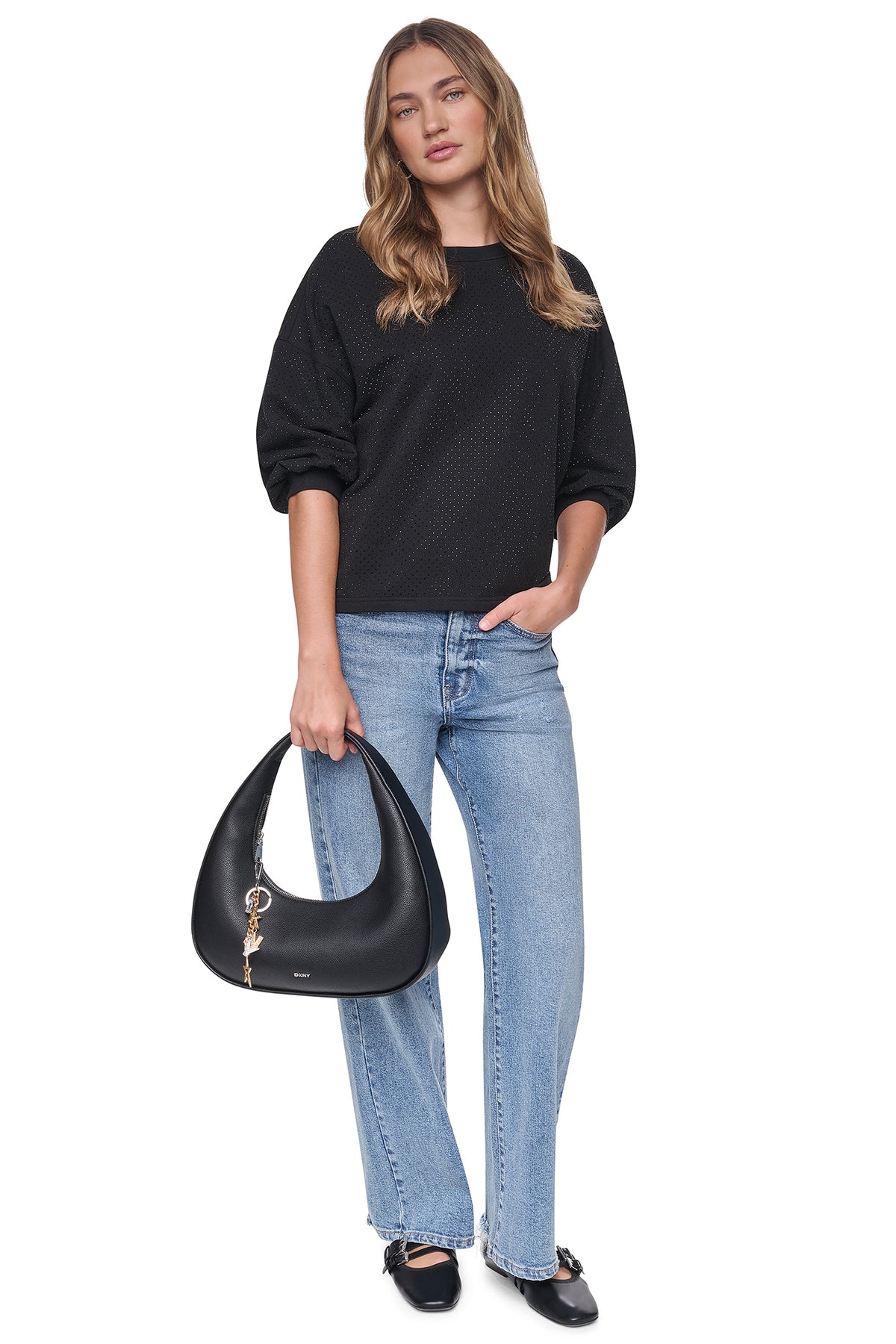 RHINESTONE SWEATSHIRT VIEW 2