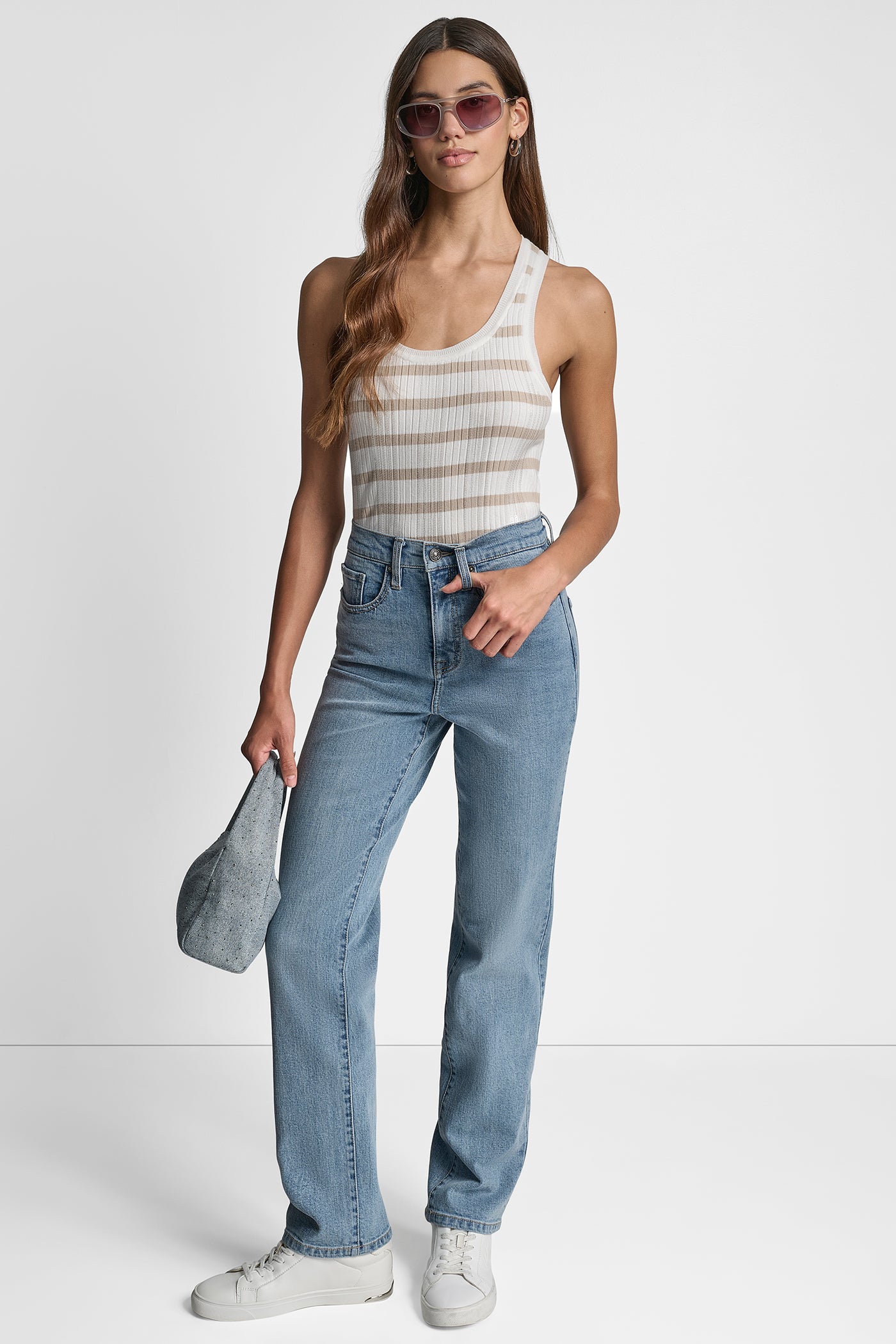 HIGH RISE CLASSIC STRAIGHT VIEW 4 | Pants & Denim