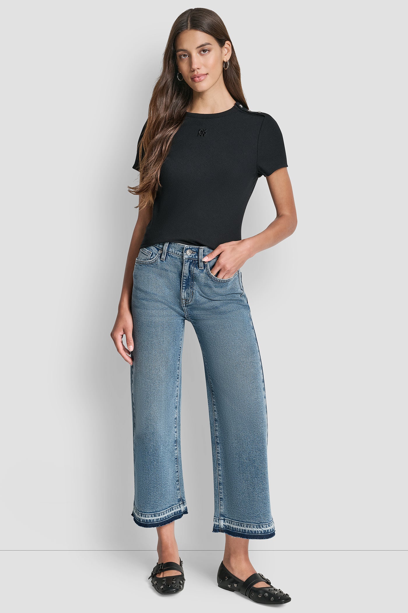 Cedar Hill MID-RISE CROPPED WIDE LEG, BACK VIEW | MUST-HAVES