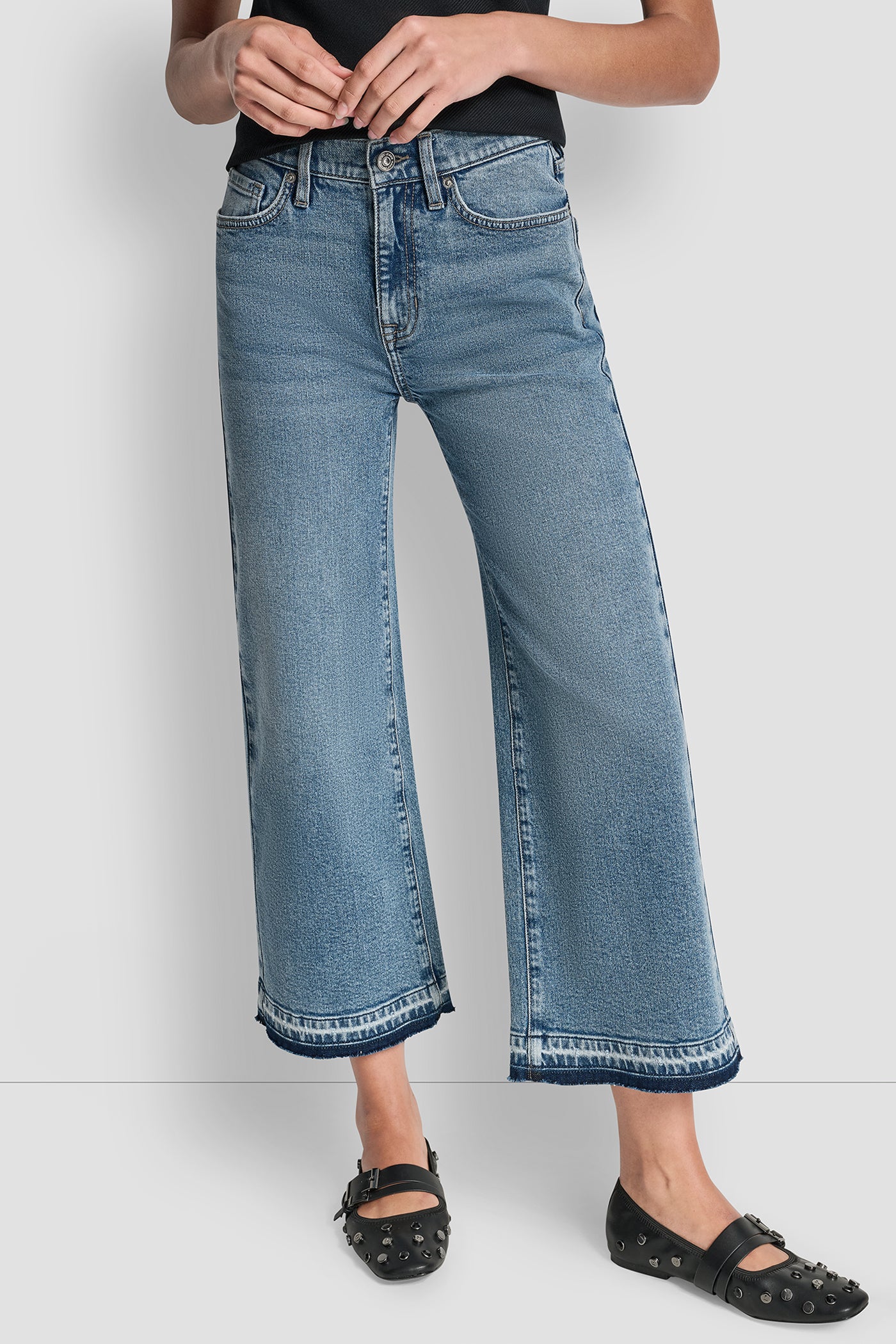 Cedar Hill MID-RISE CROPPED WIDE LEG, FRONT VIEW | MUST-HAVES