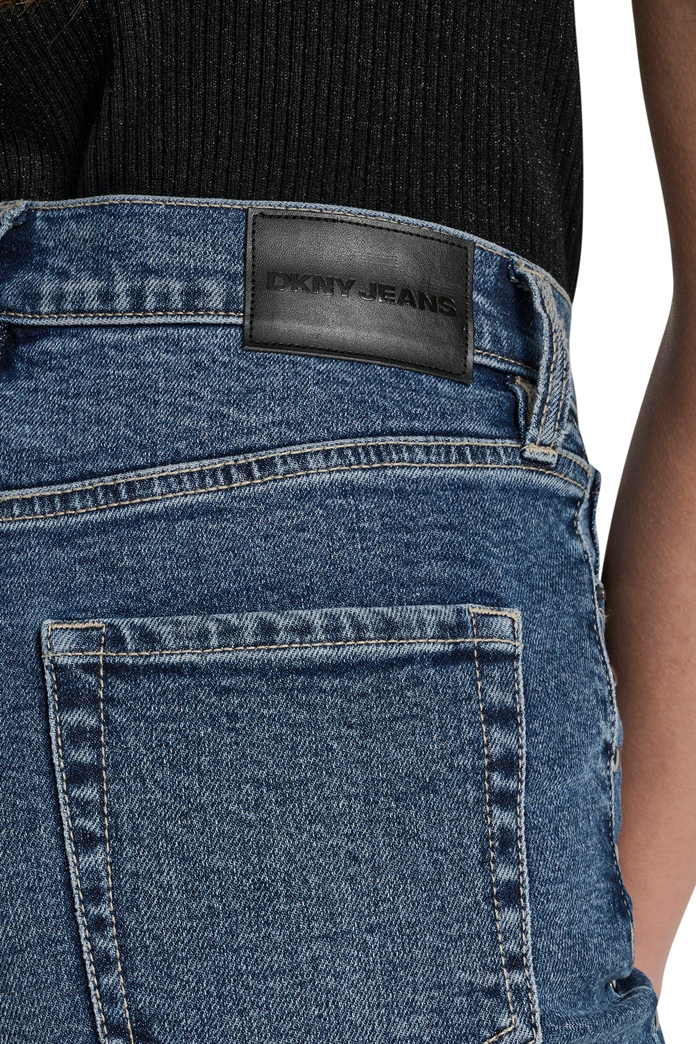 HIGH-RISE STUDDED BOOTCUT JEAN VIEW 2