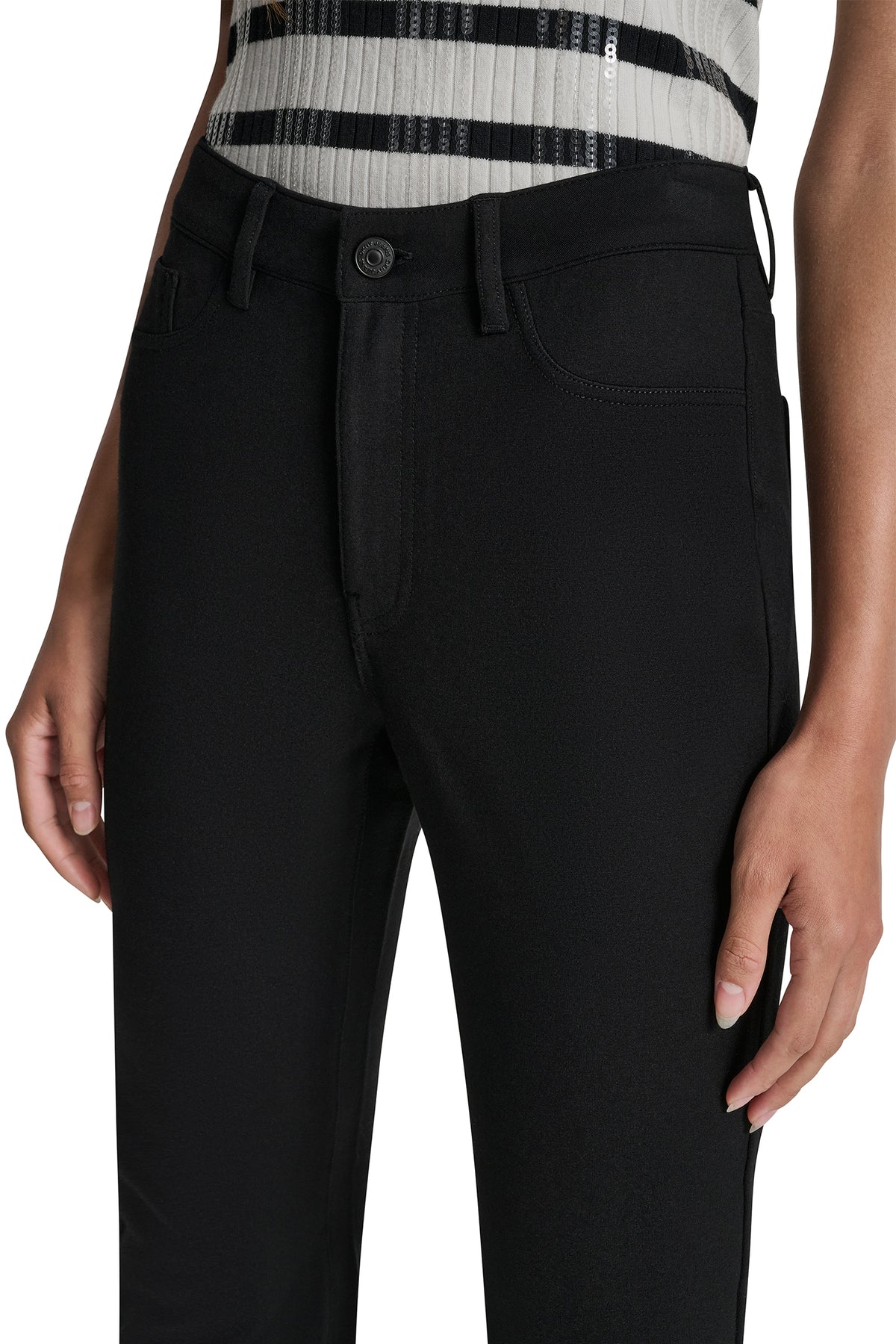 MID-RISE SLIM BOOTCUT PANT VIEW 2