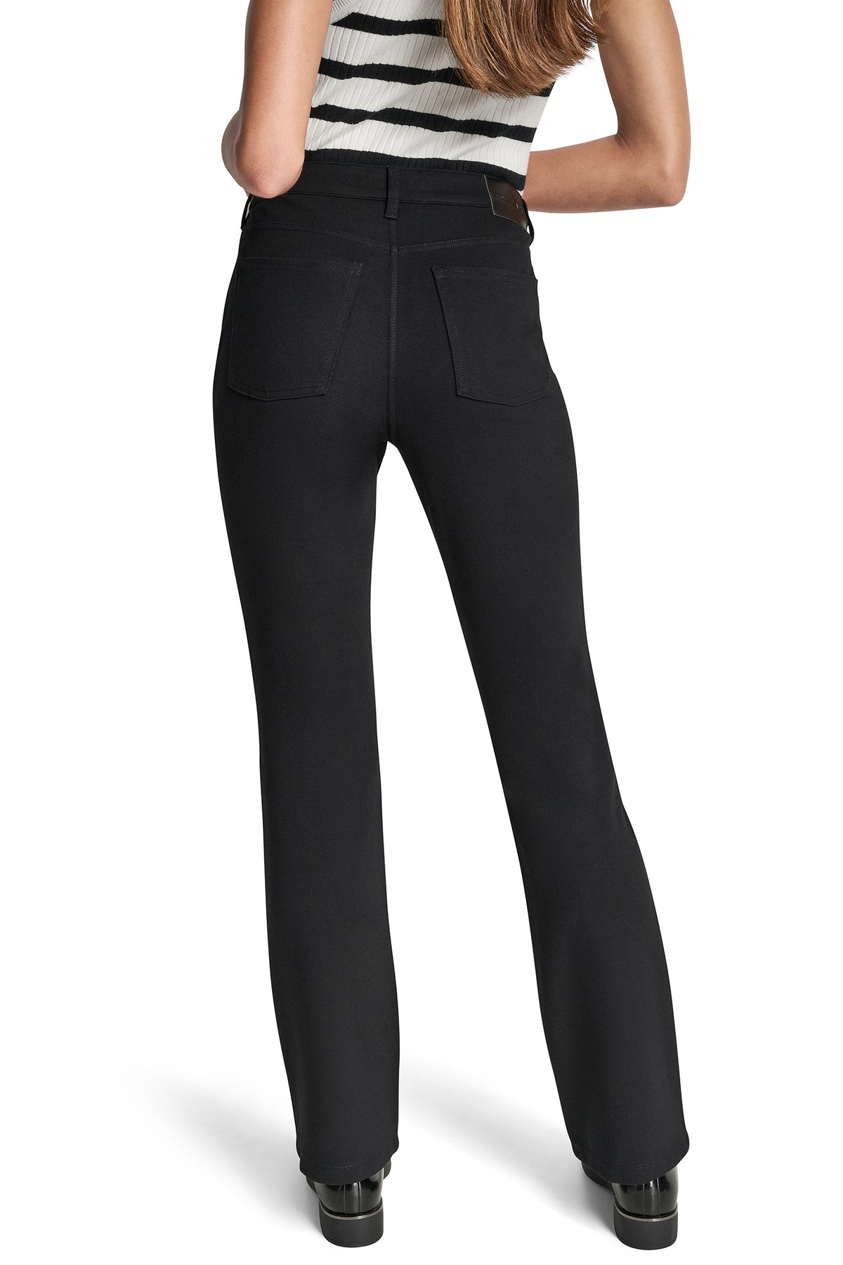 MID-RISE SLIM BOOTCUT PANT VIEW 2