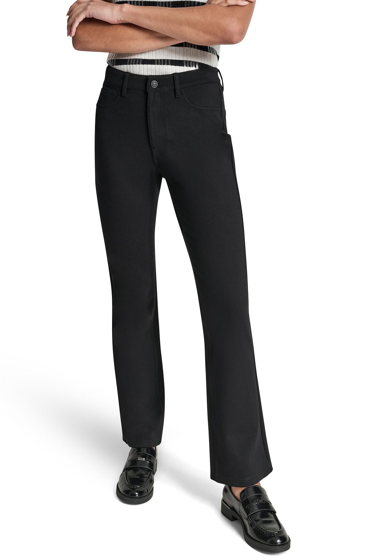 MID-RISE SLIM BOOTCUT PANT VIEW 1