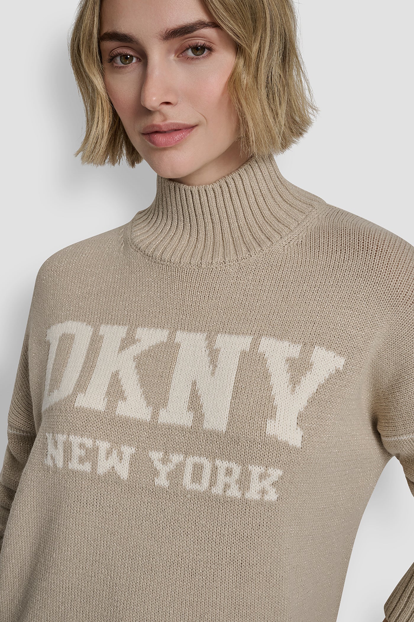 LOGO TURTLENECK HIGH LOW SWEATER VIEW 6 | Holiday Gift Guide