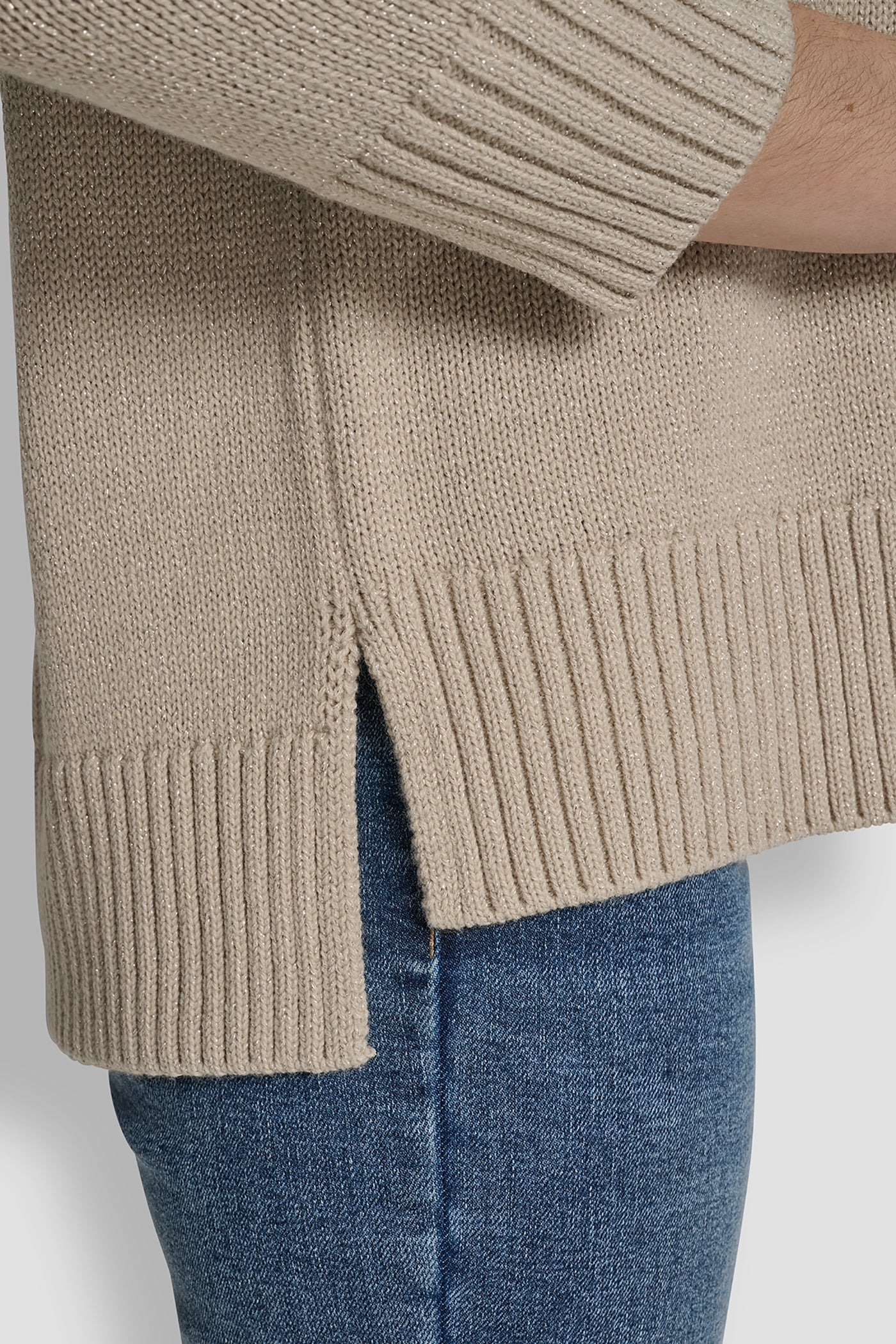 LOGO TURTLENECK HIGH LOW SWEATER VIEW 7 | Holiday Gift Guide