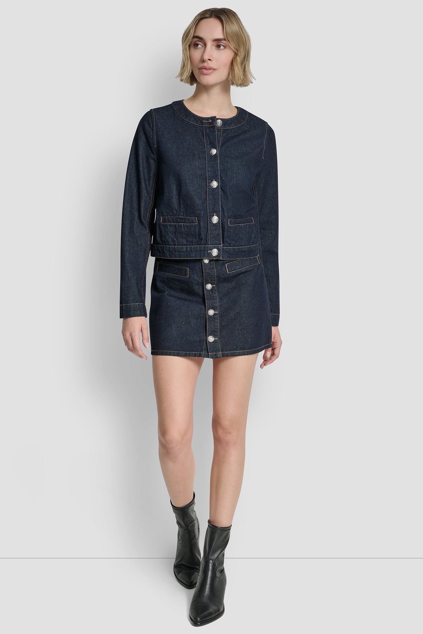 DENIM CARDIGAN VIEW 6 | All Products