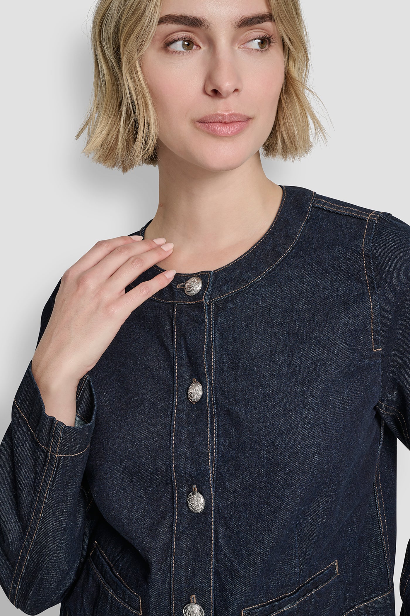 DENIM CARDIGAN VIEW 5 | All Products