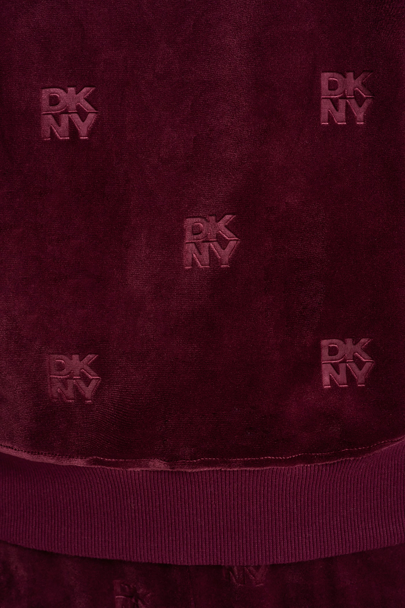 VELOUR DKNY ALL OVER PULLOVER VIEW 6 | Sweatshirts & Joggers