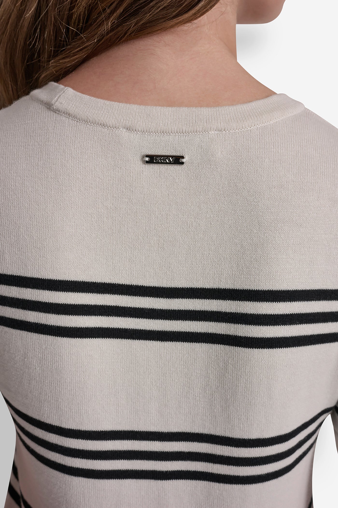 ELBOW SLEEVE STRIPED SWEATER VIEW 5 | WOMEN'S SWEATERS & TOPS