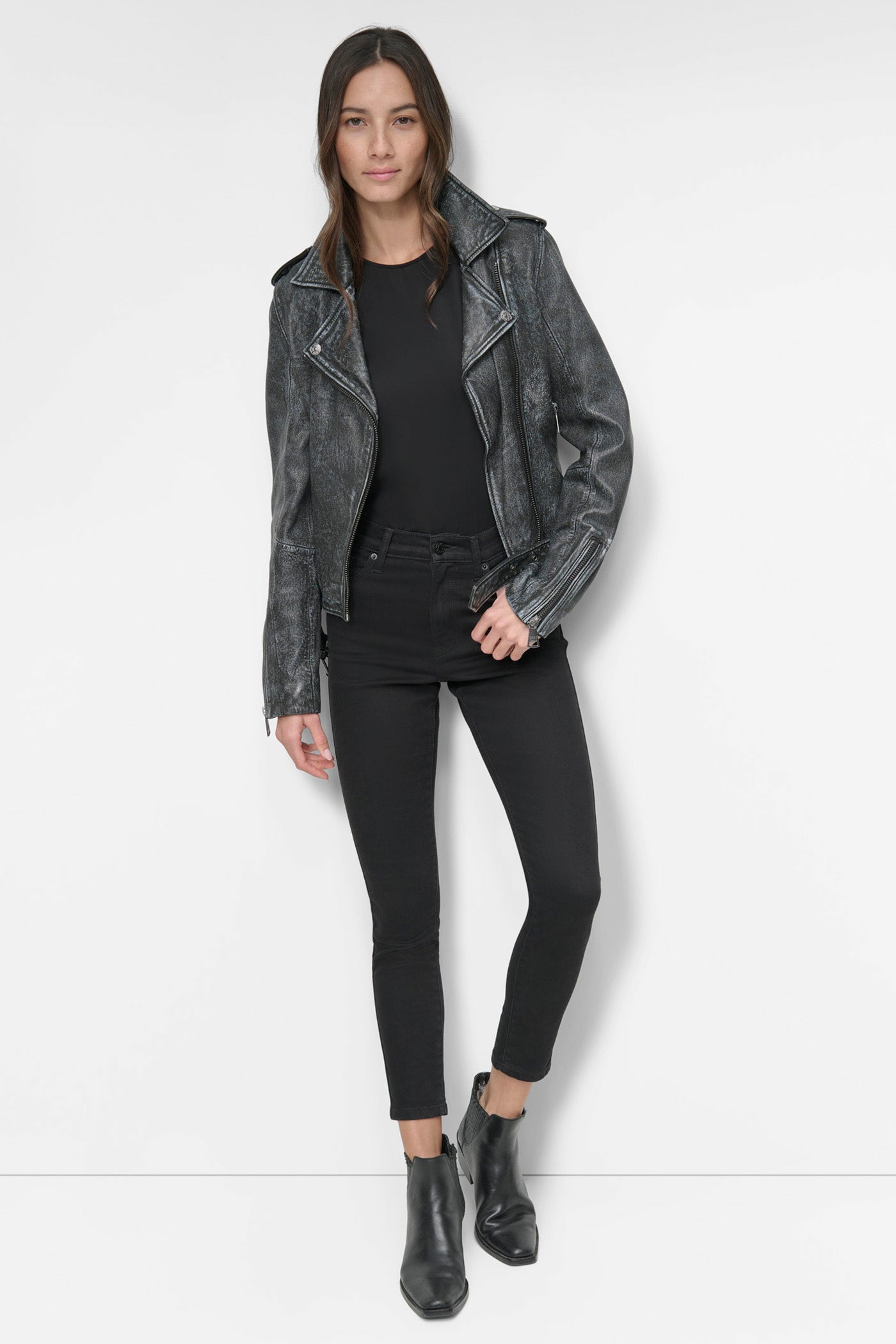 MOTO LEATHER JACKET VIEW 6 | Not Clearance or Preorder