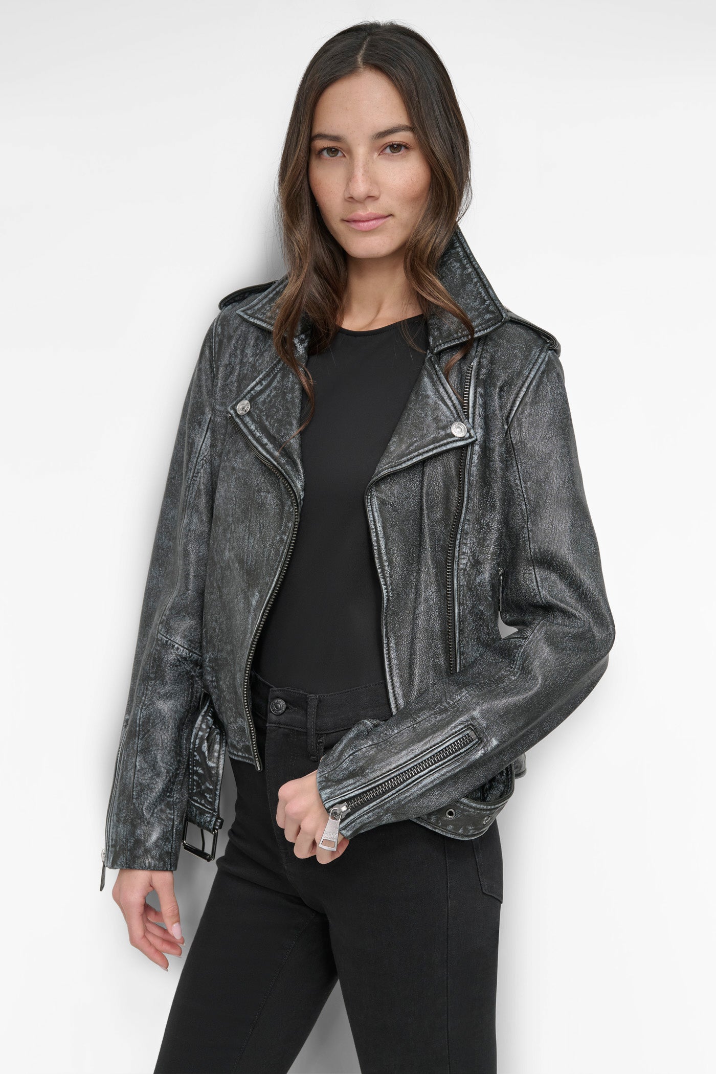 MOTO LEATHER JACKET VIEW 5 | Not Clearance or Preorder
