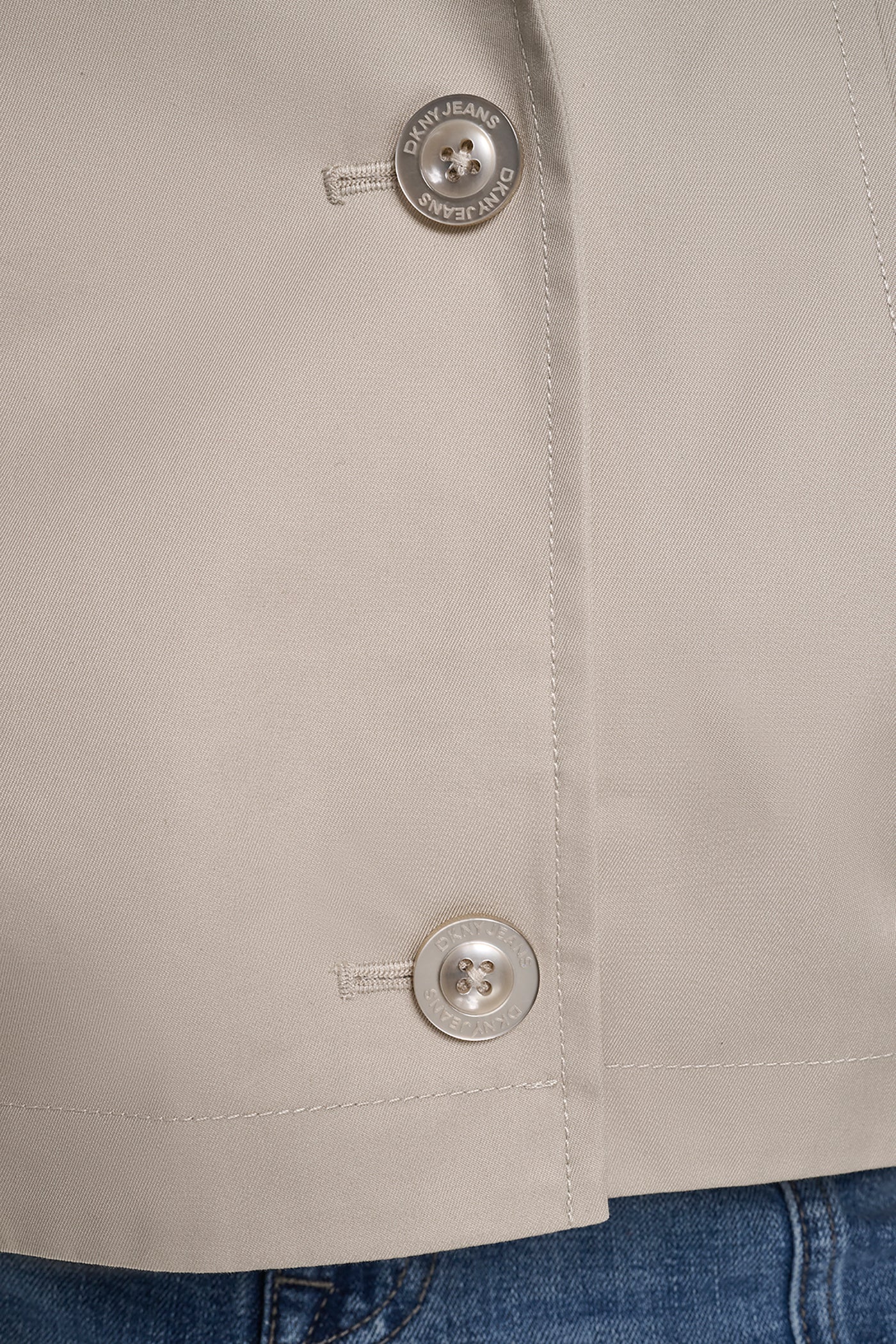 SINGLE-BREASTED MILITARY SHORT TRENCH VIEW 7 | Clothing