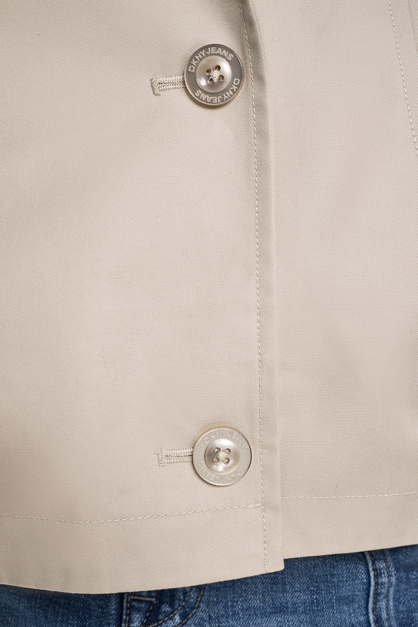 SINGLE-BREASTED MILITARY SHORT TRENCH VIEW 9 | SALE