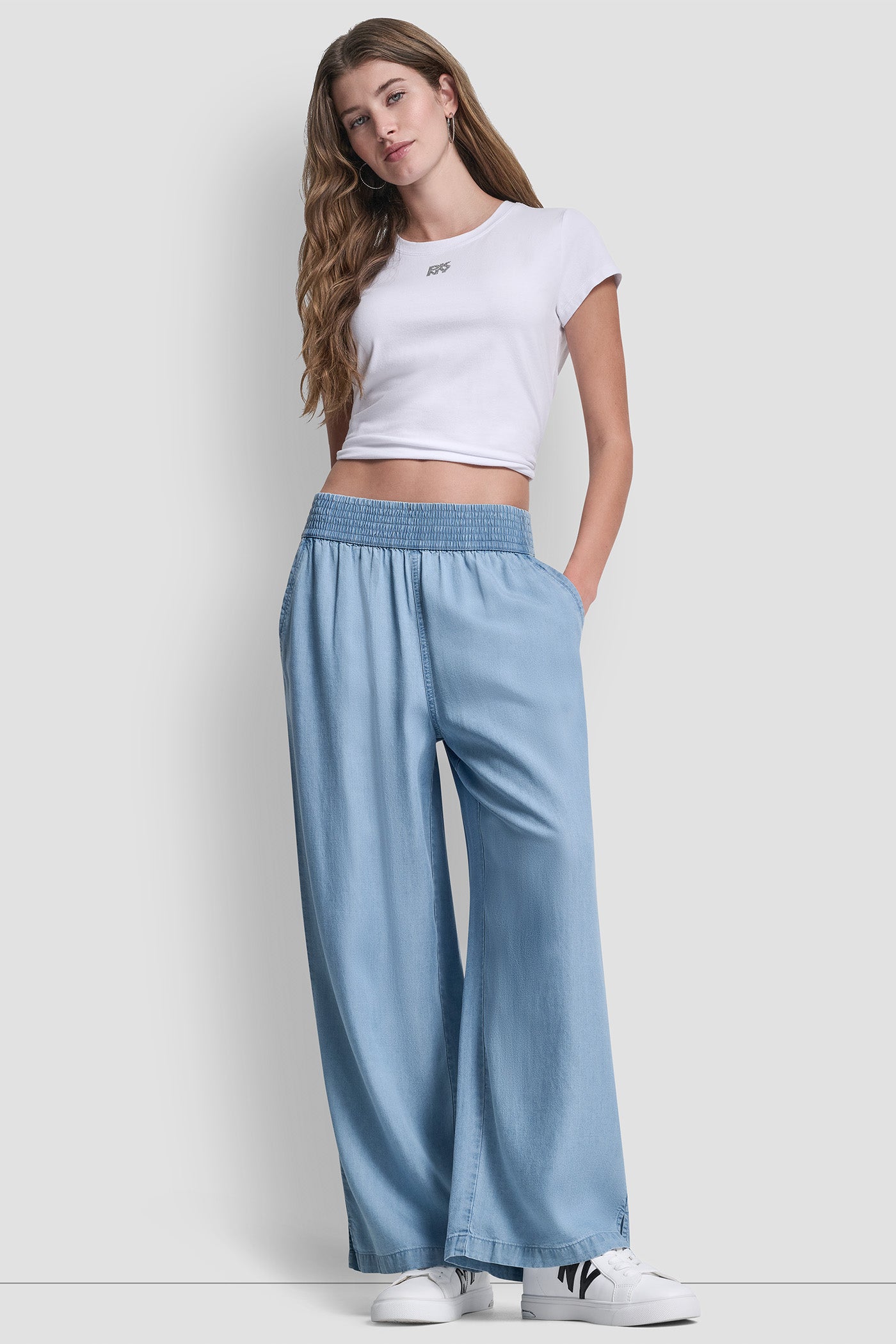 WIDE LEG PULL-ON PANT VIEW 5