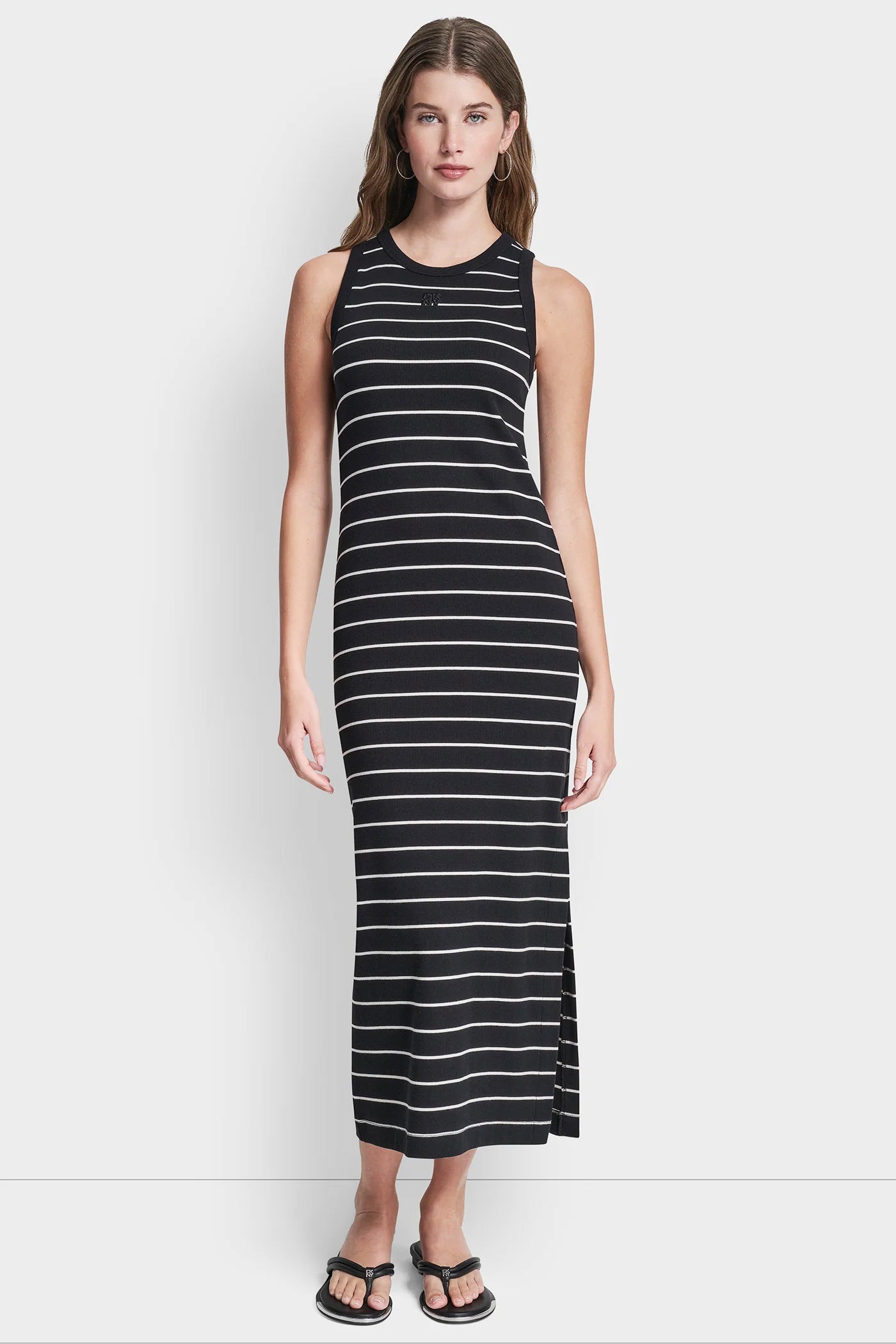 RIBBED TANK MAXI DRESS VIEW 5 | SALE CLOTHING