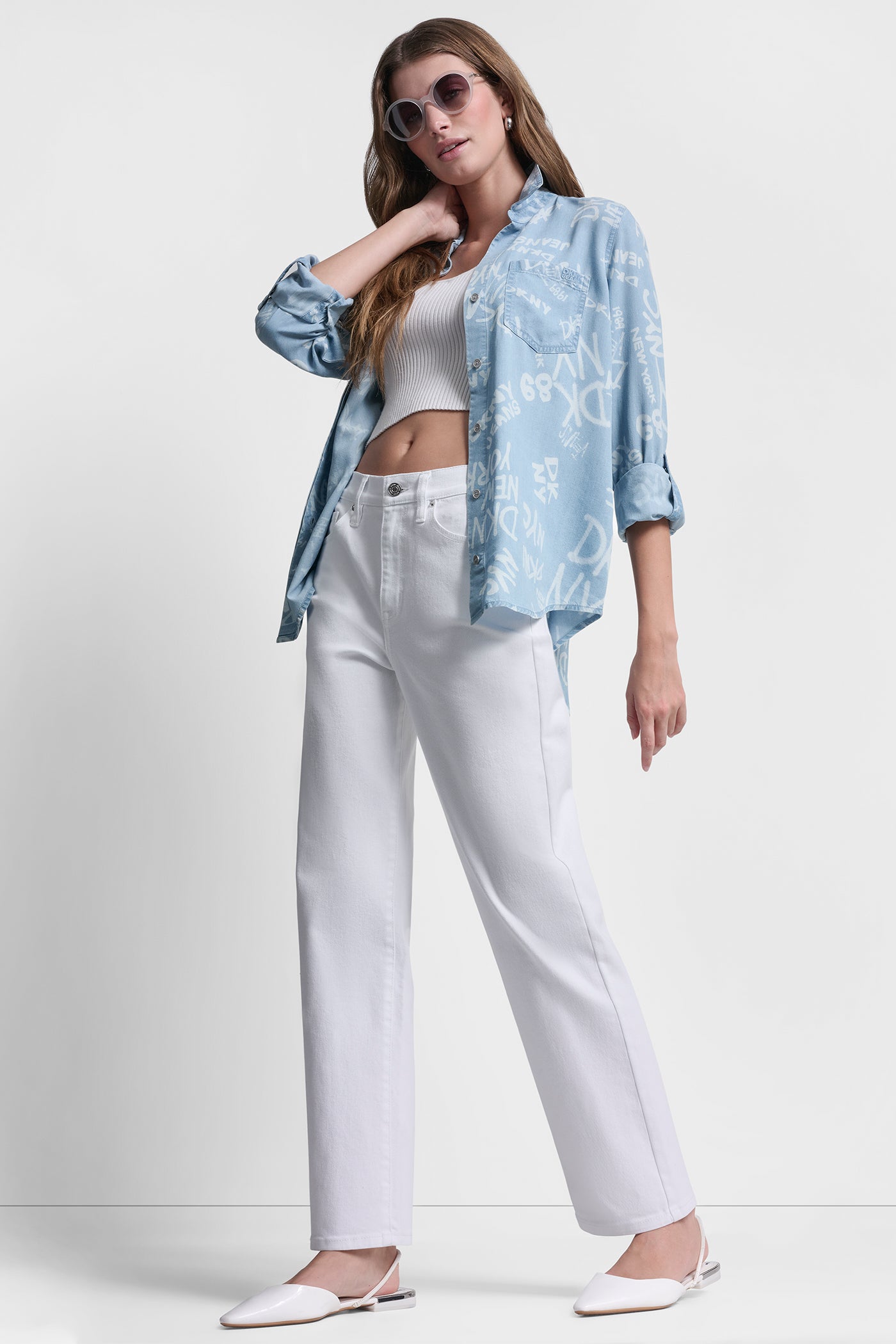 GARMENT DYE SPLIT BACK SHIRT VIEW 7 | Clothing