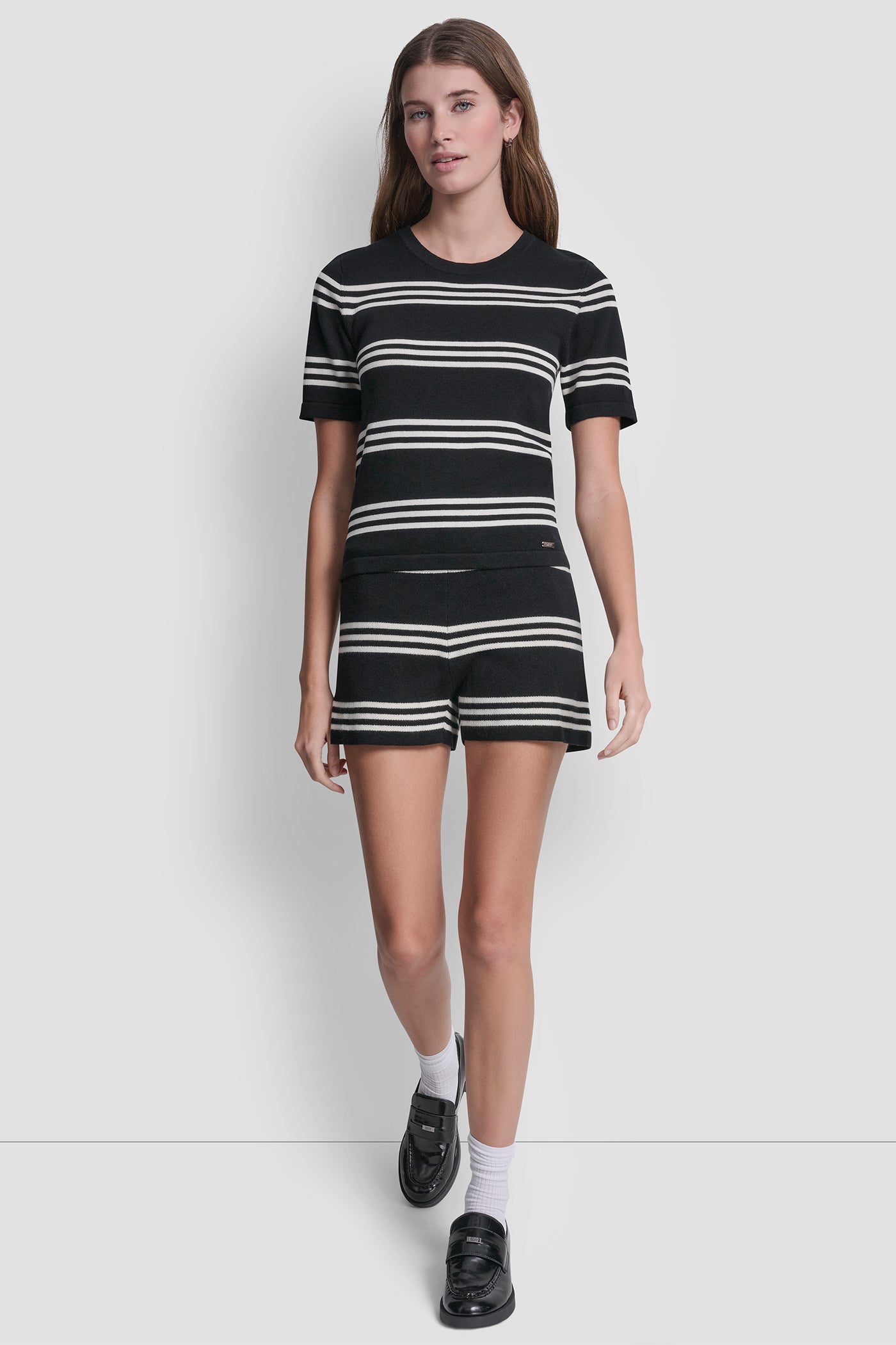 ELBOW SLEEVE STRIPED SWEATER VIEW 6 | Spring 2026