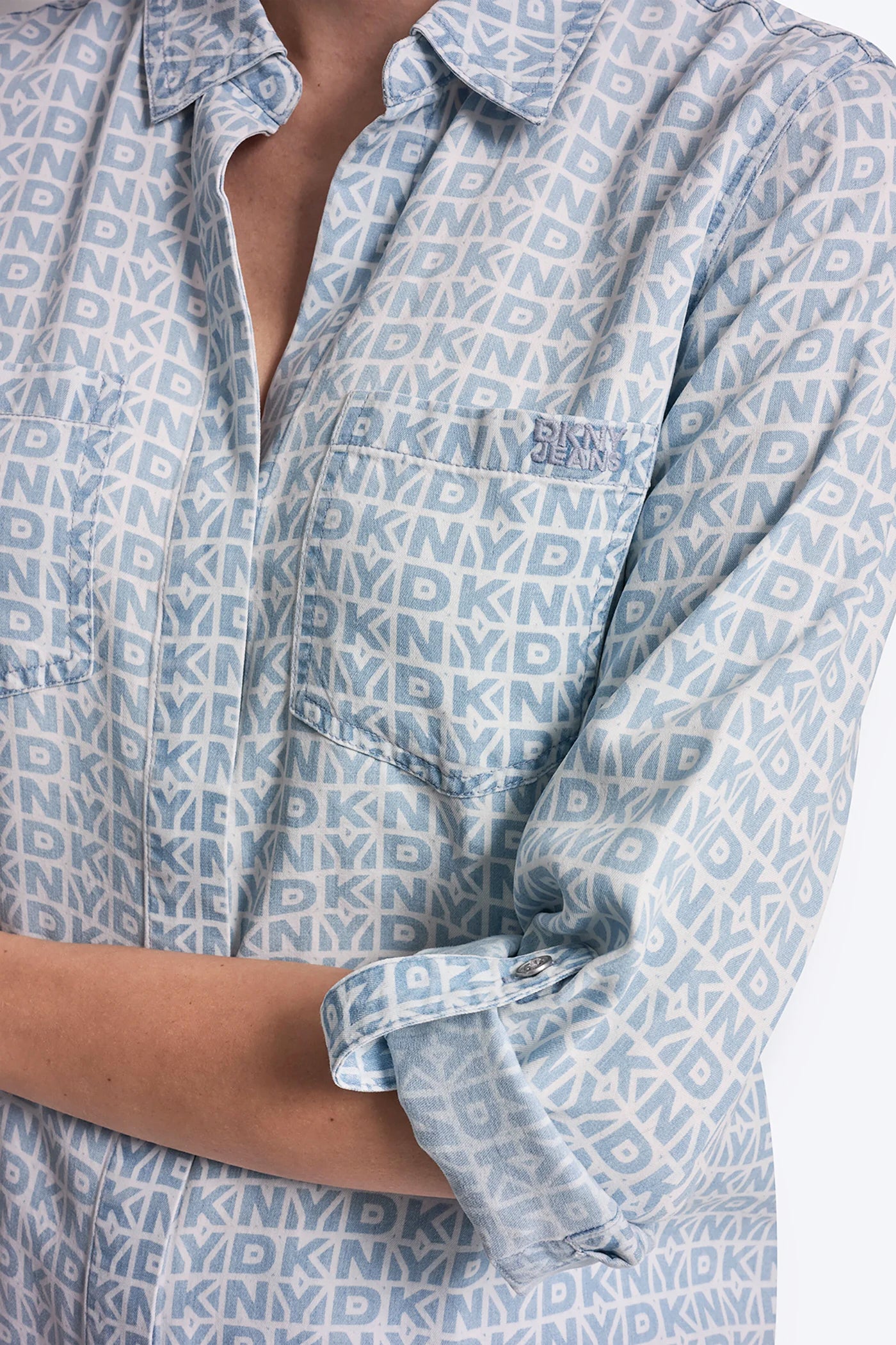 GARMENT DYE SPLIT BACK SHIRT VIEW 7 | MUST-HAVES