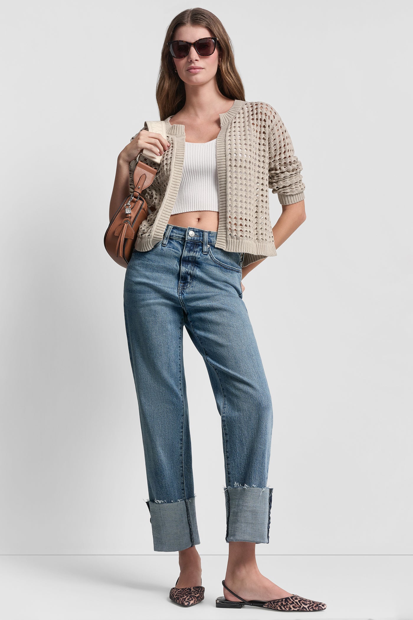 OPEN-STITCH CARDIGAN VIEW 6 | Clothing