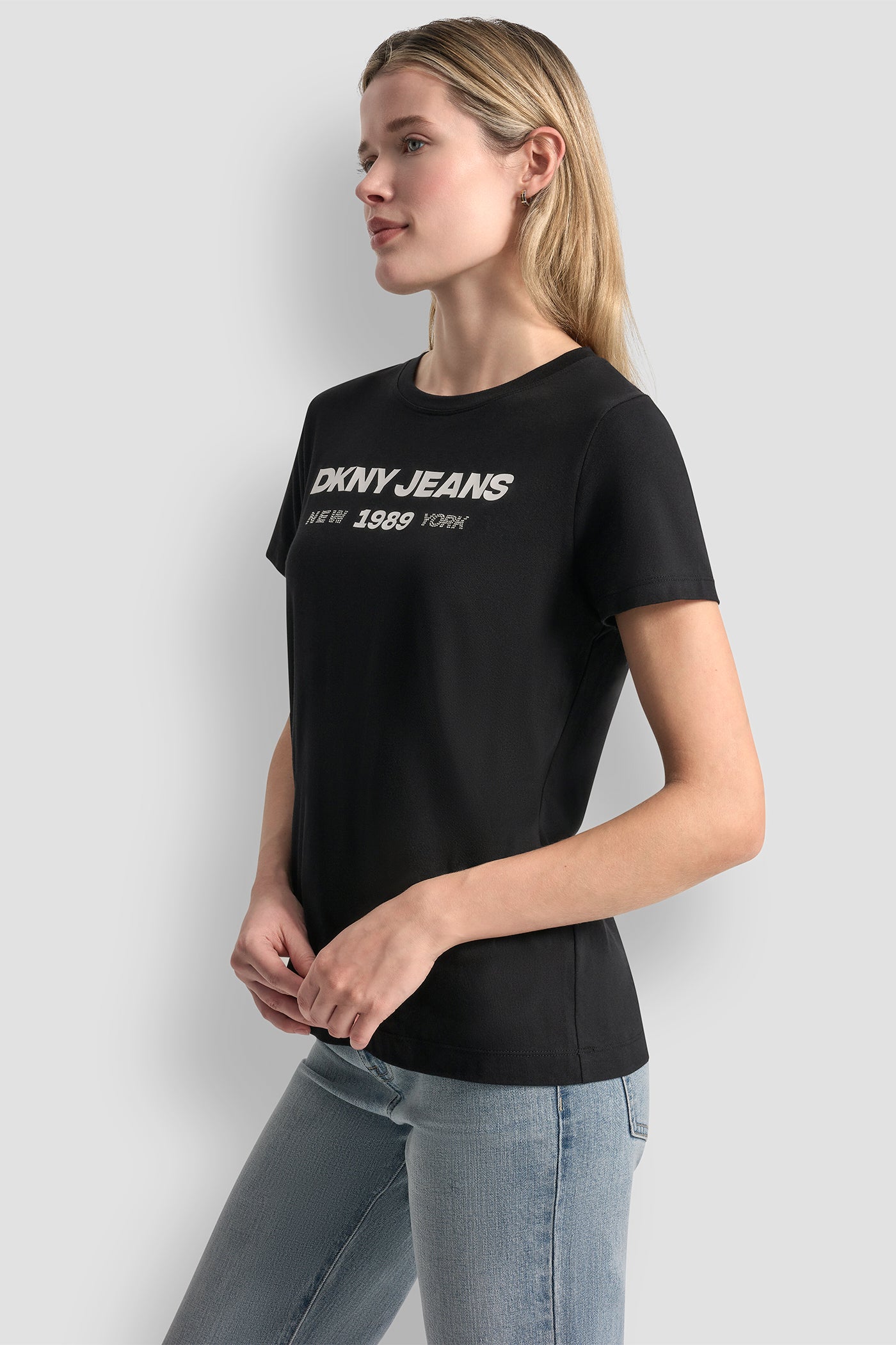 DKNY JEANS 1989 LOGO TEE VIEW 4 | Tees & Tanks