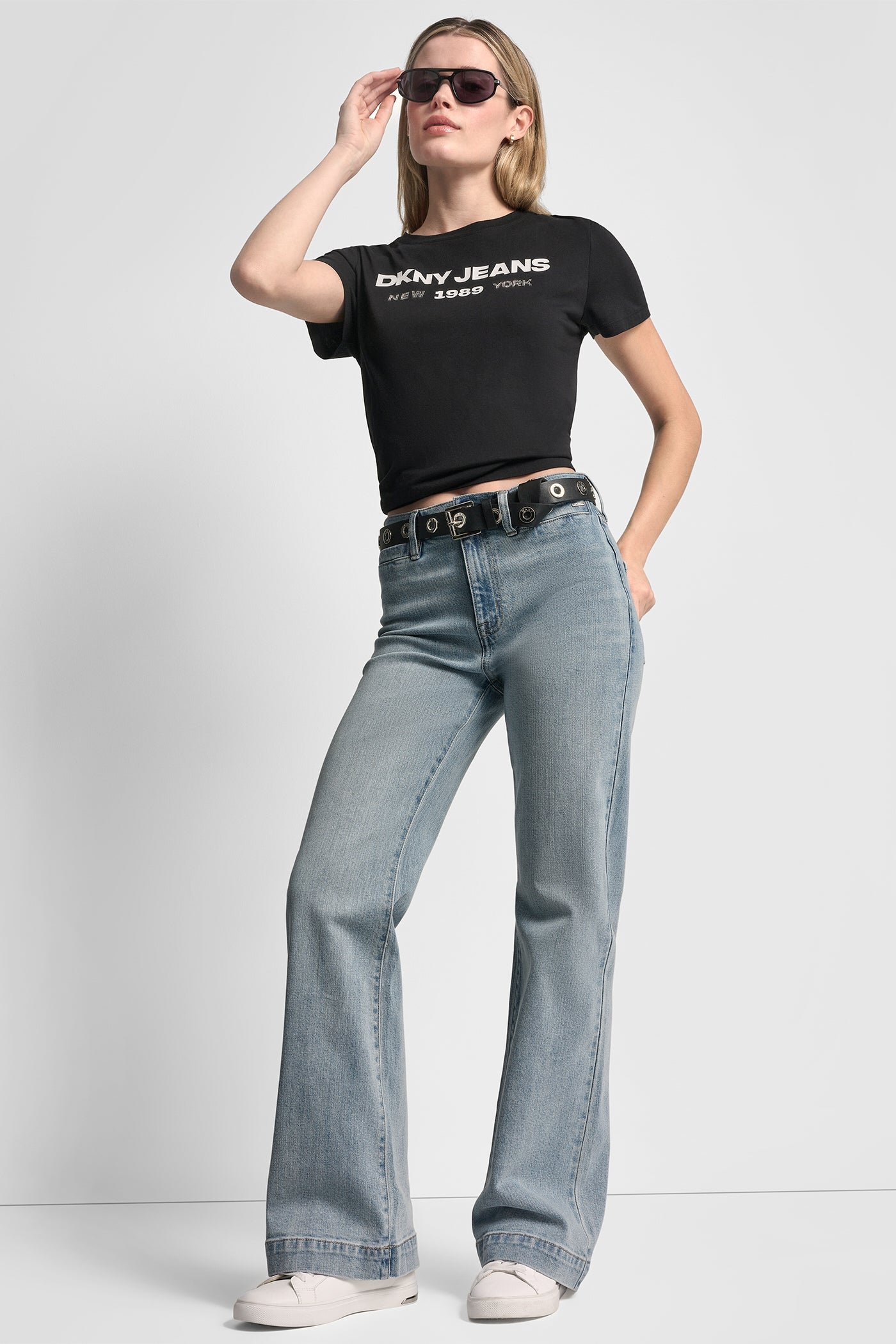 DKNY JEANS 1989 LOGO TEE VIEW 7 | Tees & Tanks