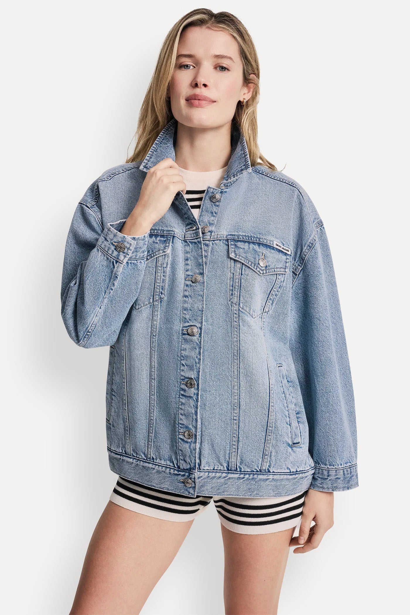 OVERSIZED TRUCKER JACKET VIEW 5