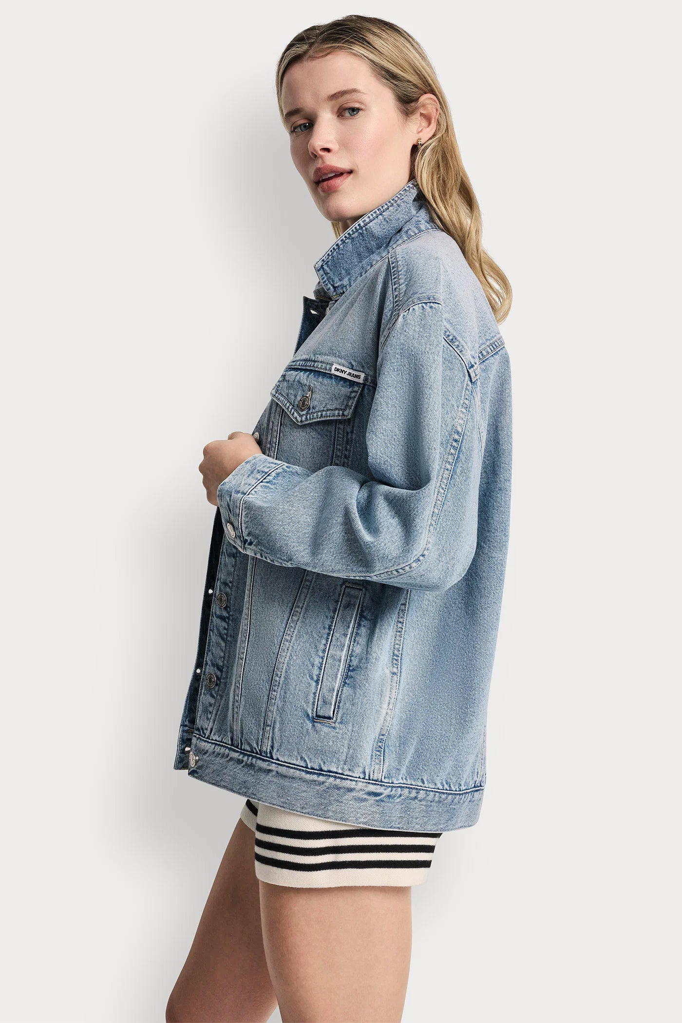 OVERSIZED TRUCKER JACKET VIEW 5 | SALE