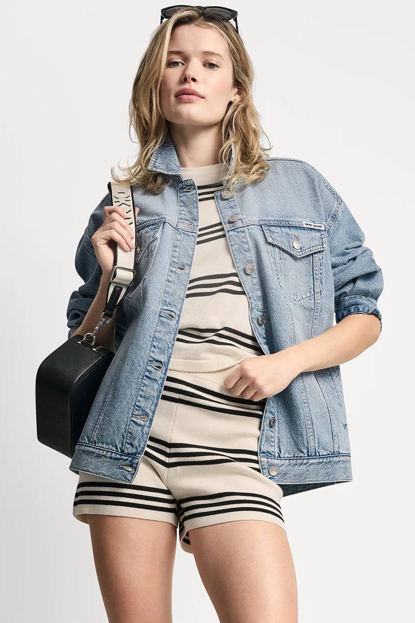 OVERSIZED TRUCKER JACKET VIEW 7 | SALE