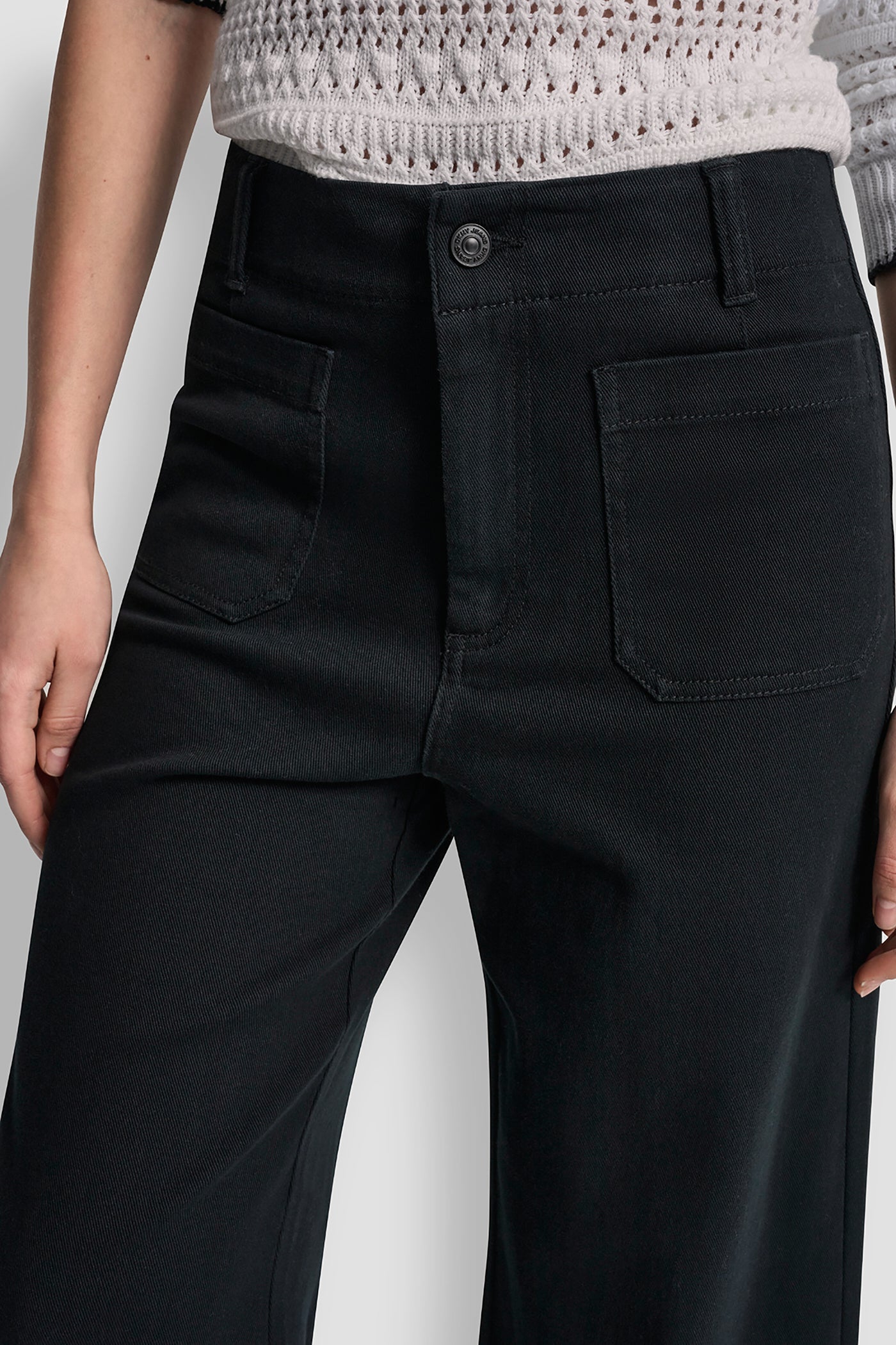 HIGH-RISE CROPPED WIDE LEG PANTS VIEW 3 | All Products