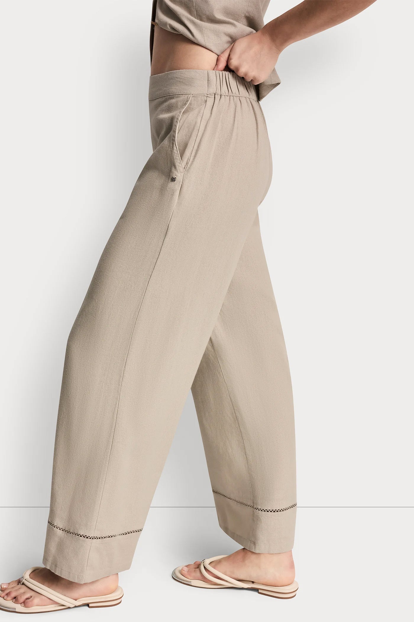 LINEN-BLEND PANT VIEW 4 | Spring 2026