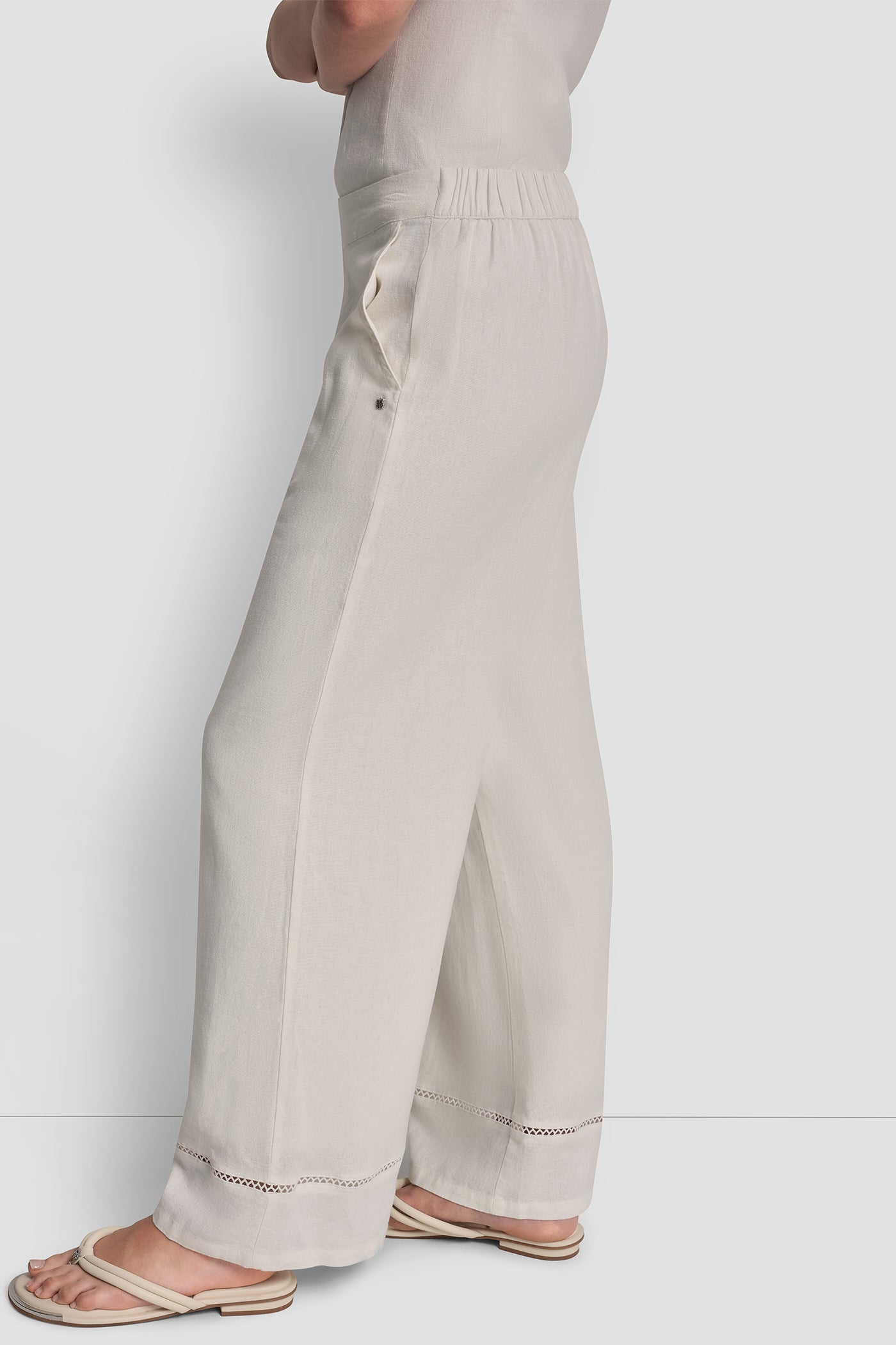 LINEN-BLEND PANT VIEW 3 | The Vacation Edit