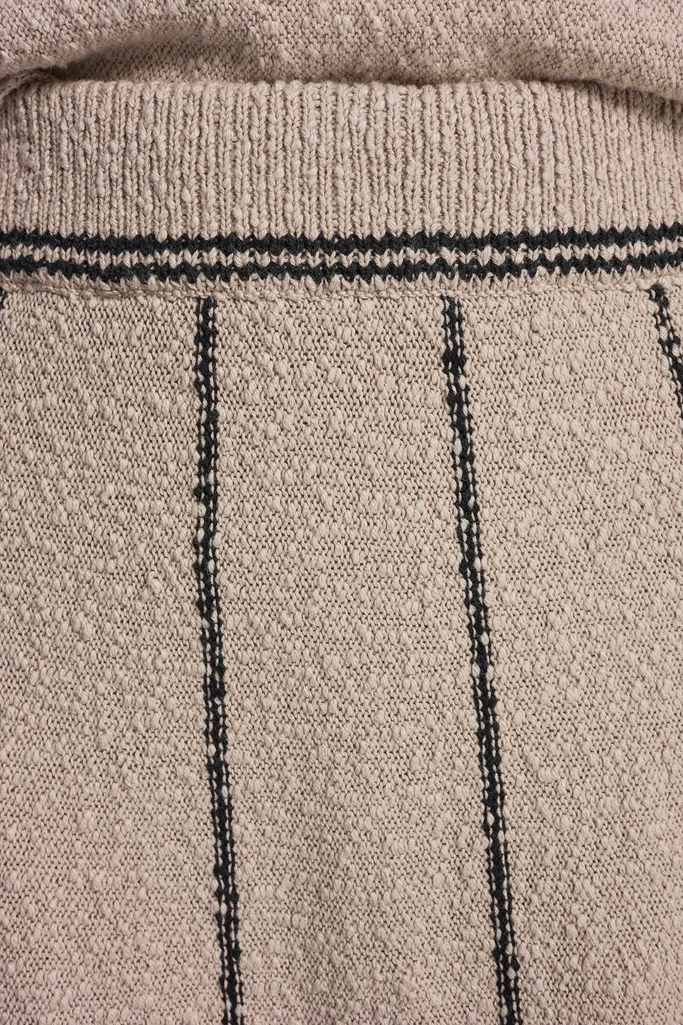 PULL-ON MAXI SKIRT WITH STRIPE DETAIL VIEW 6 | NEW NEUTRALS