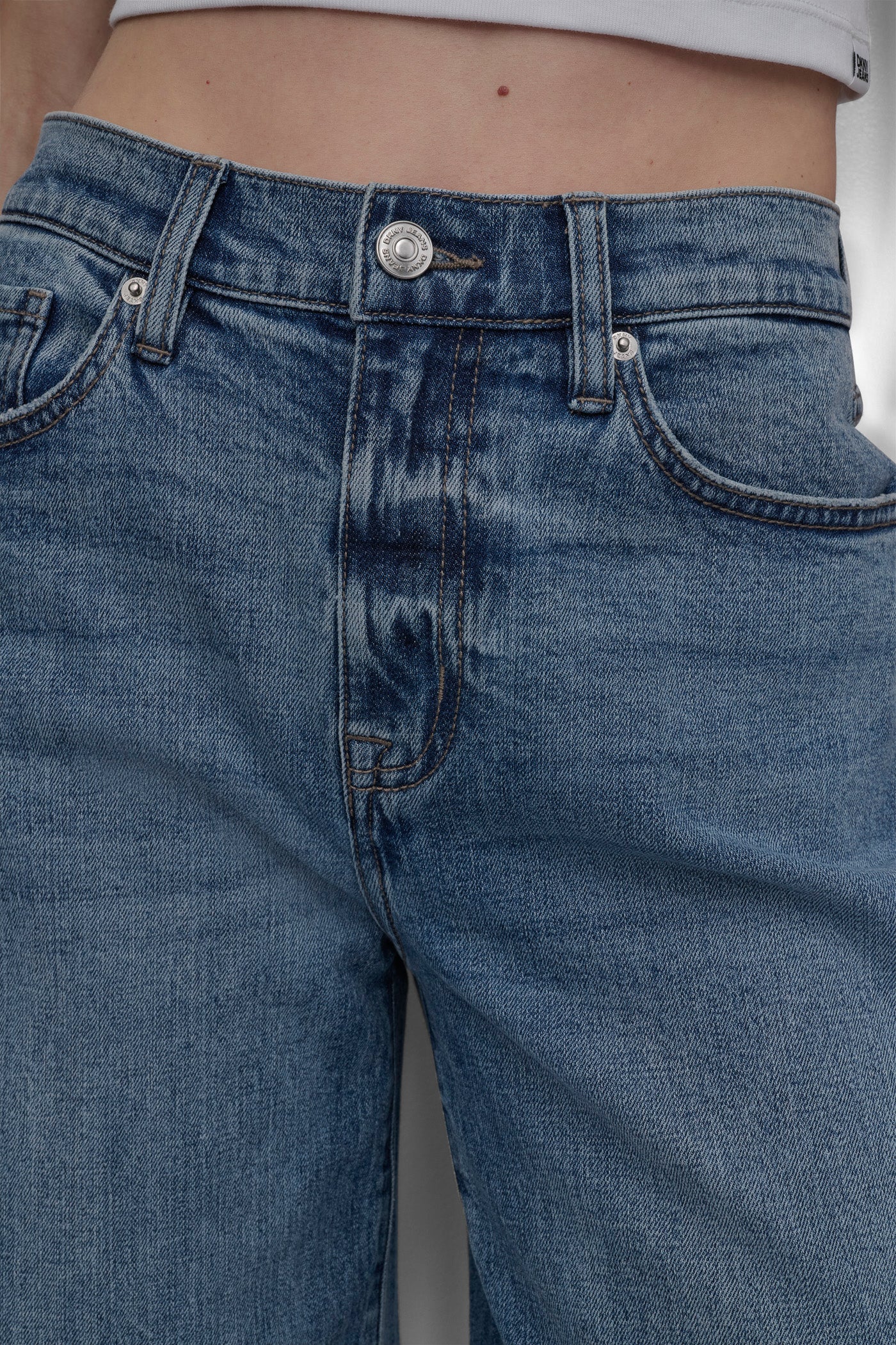 HIGH-RISE TAILORED WIDE LEG JEAN VIEW 5 | New clothing