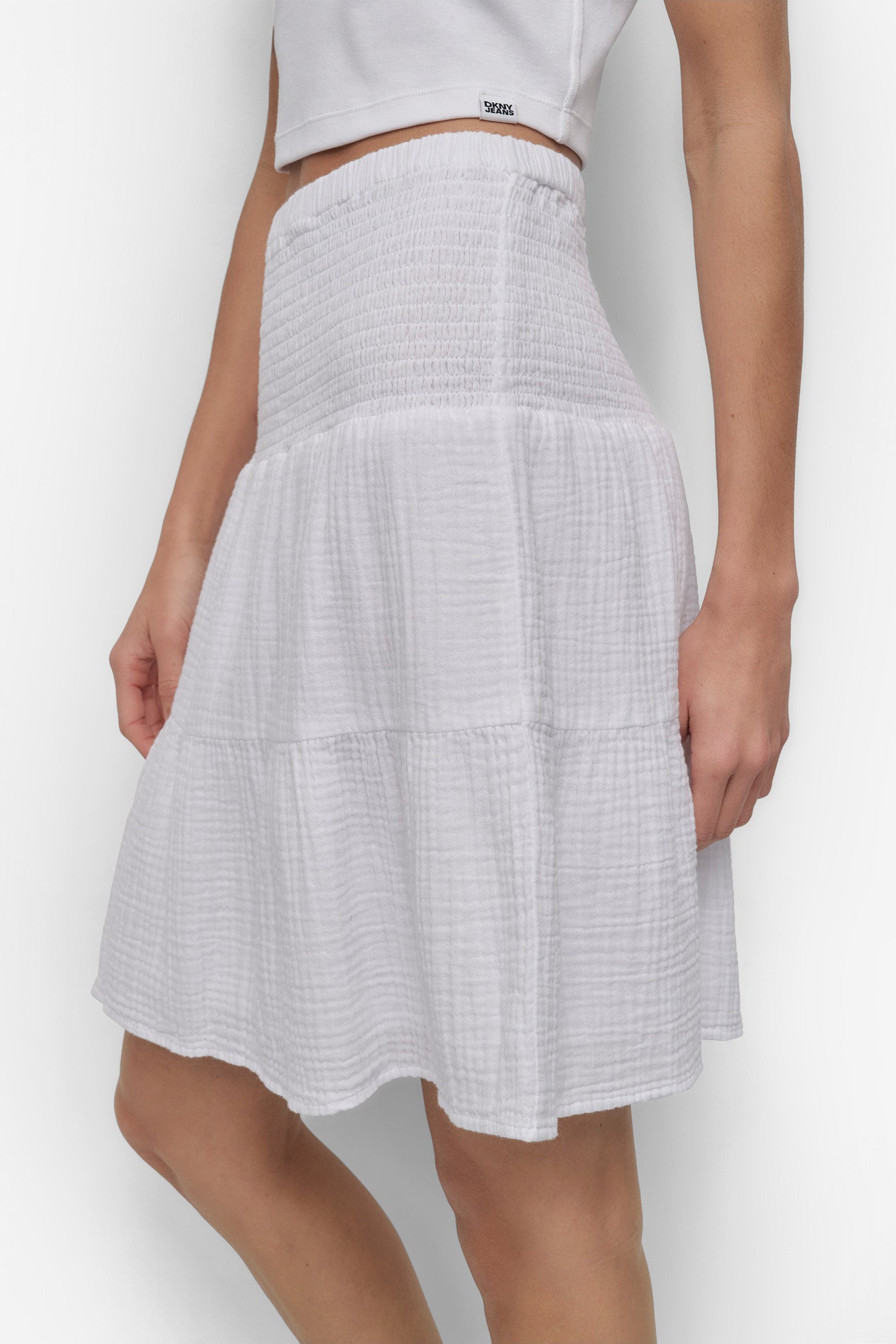 SMOCKED WAIST SHORT VIEW 3 | Summer Essentials