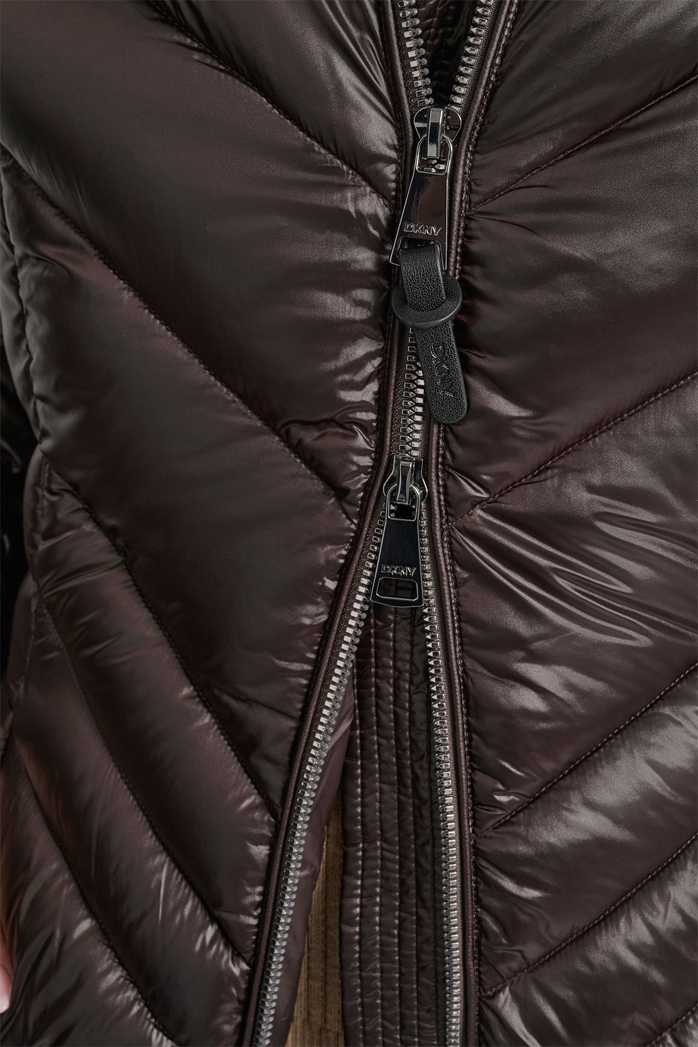 FULL LENGTH HOODED PUFFER VIEW 5 | DKNY Promo
