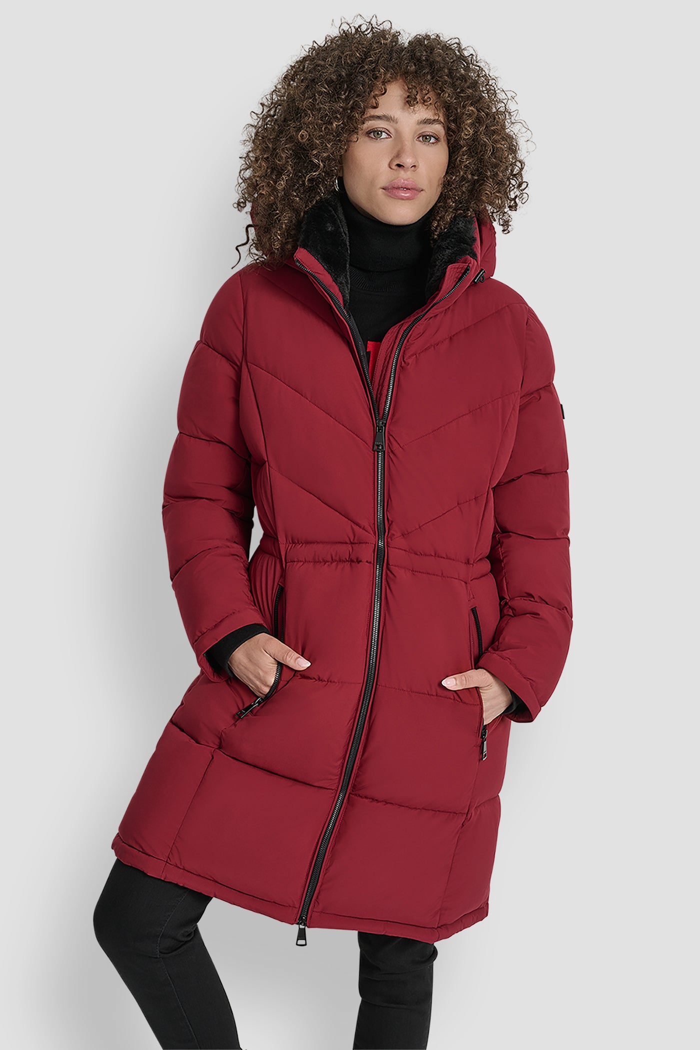 TIBETAN SHORT PUFFER JACKET, VIEW 1 | WOMENS COATS & JACKETS