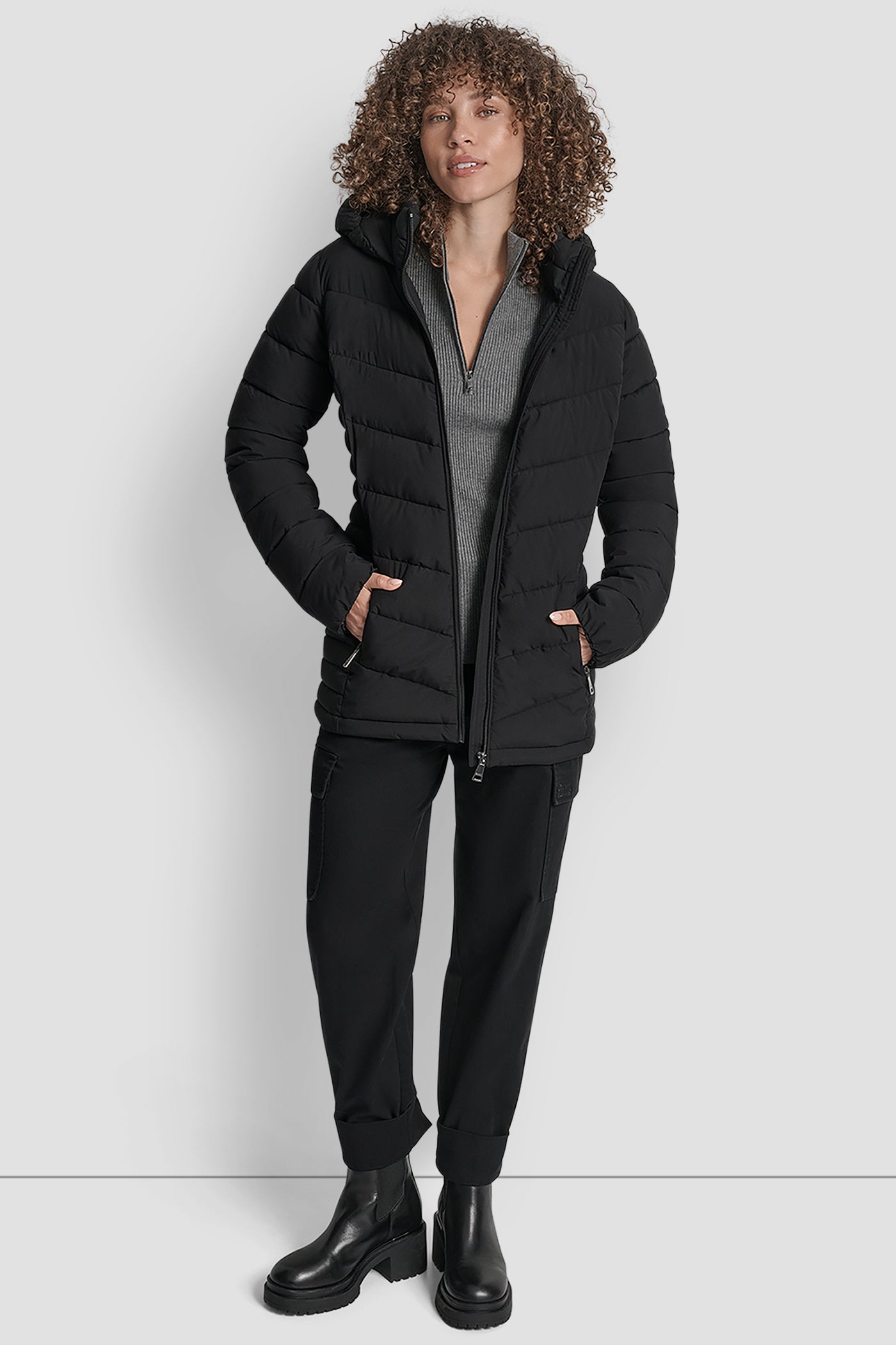 LIGHTWEIGHT PUFFER JACKET VIEW 7 | Cold Weather Coats