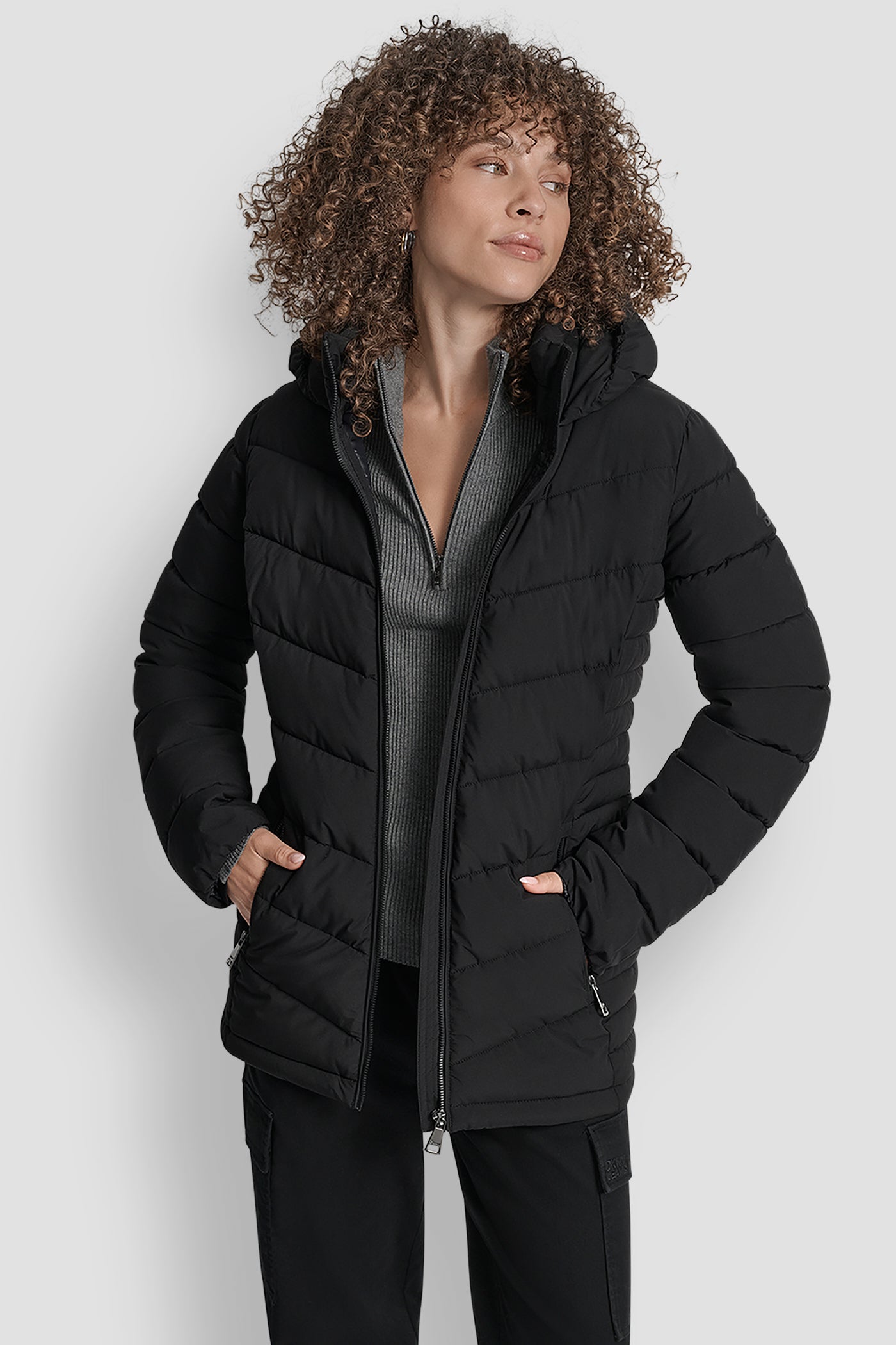 LIGHTWEIGHT PUFFER JACKET VIEW 6 | Cold Weather Coats