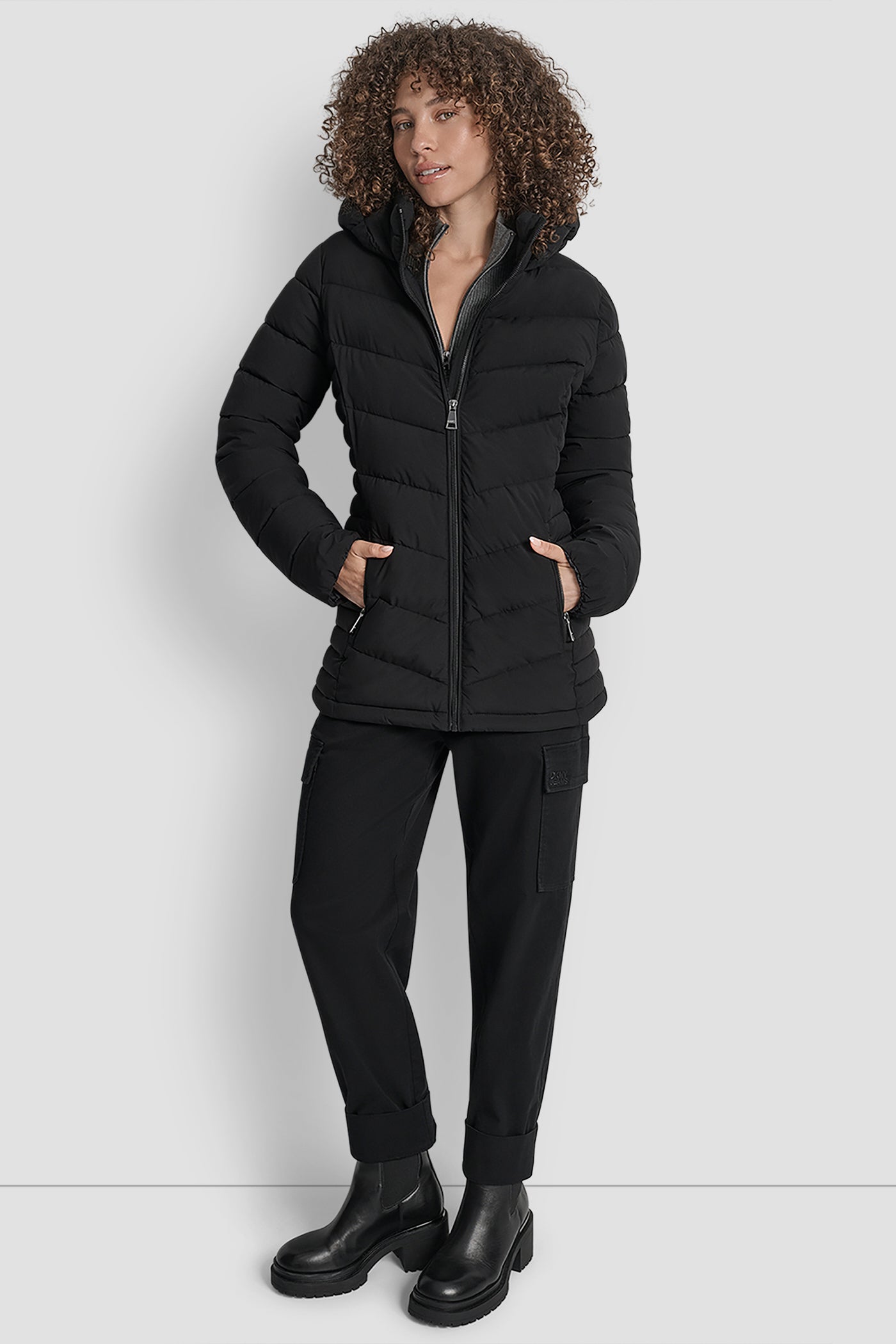 LIGHTWEIGHT PUFFER JACKET VIEW 3 | SELECT STYLES