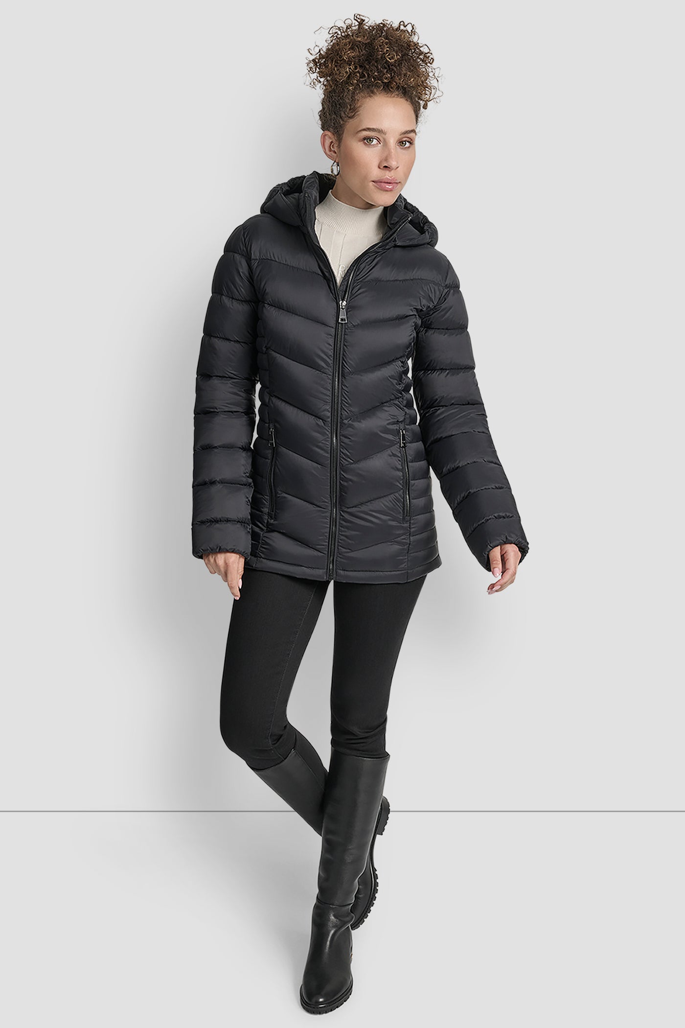 LIGHTWEIGHT PUFFER JACKET VIEW 6