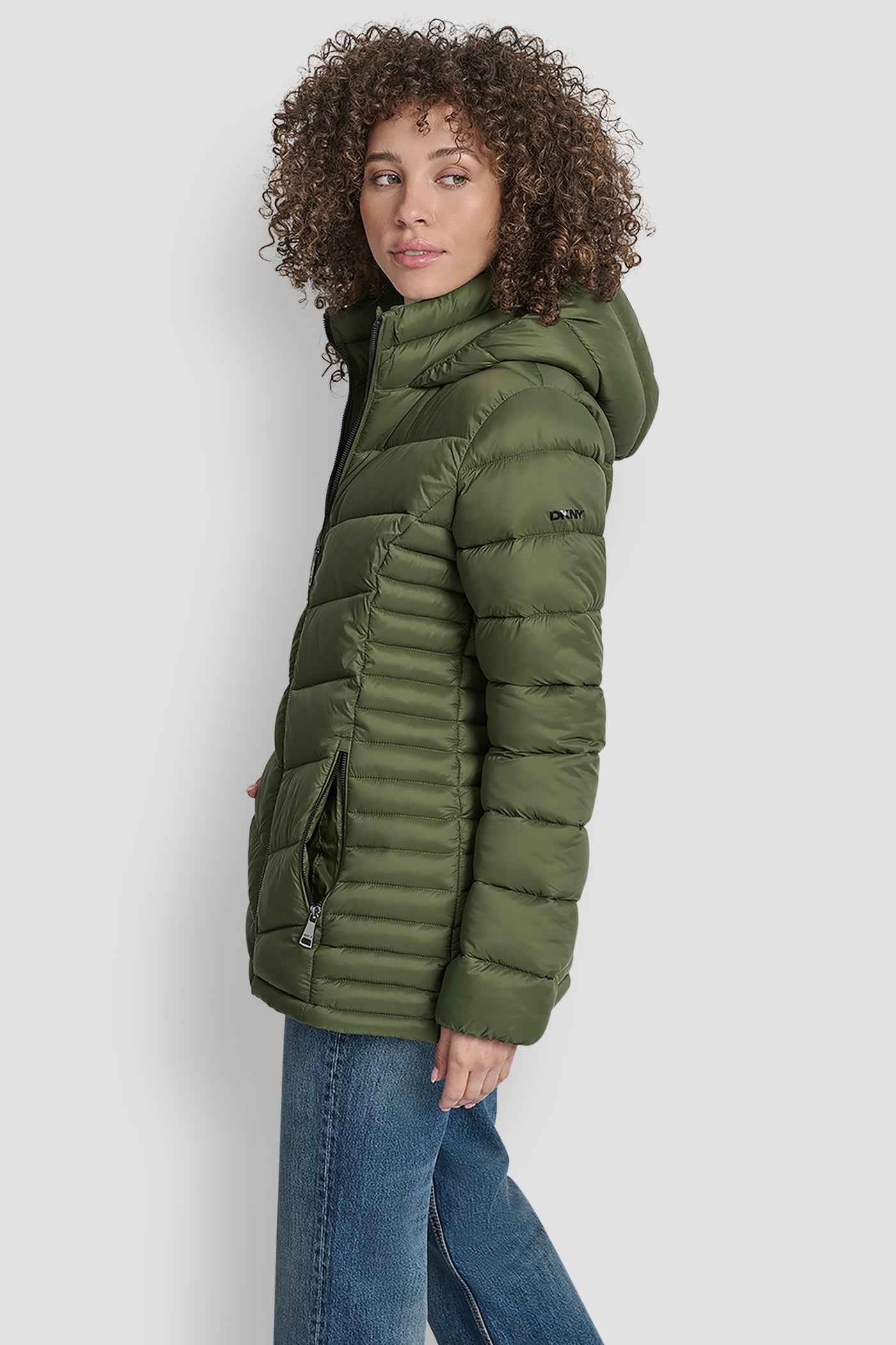 LIGHTWEIGHT PUFFER JACKET VIEW 3 | Jackets & Trench Coats