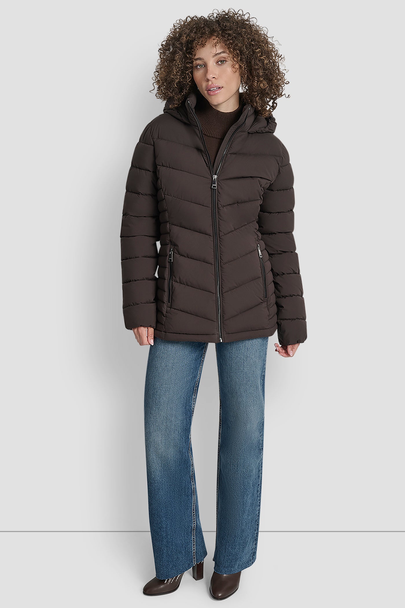 BITTER LIGHTWEIGHT PUFFER JACKET, BACK VIEW | Jackets & Trench Coats