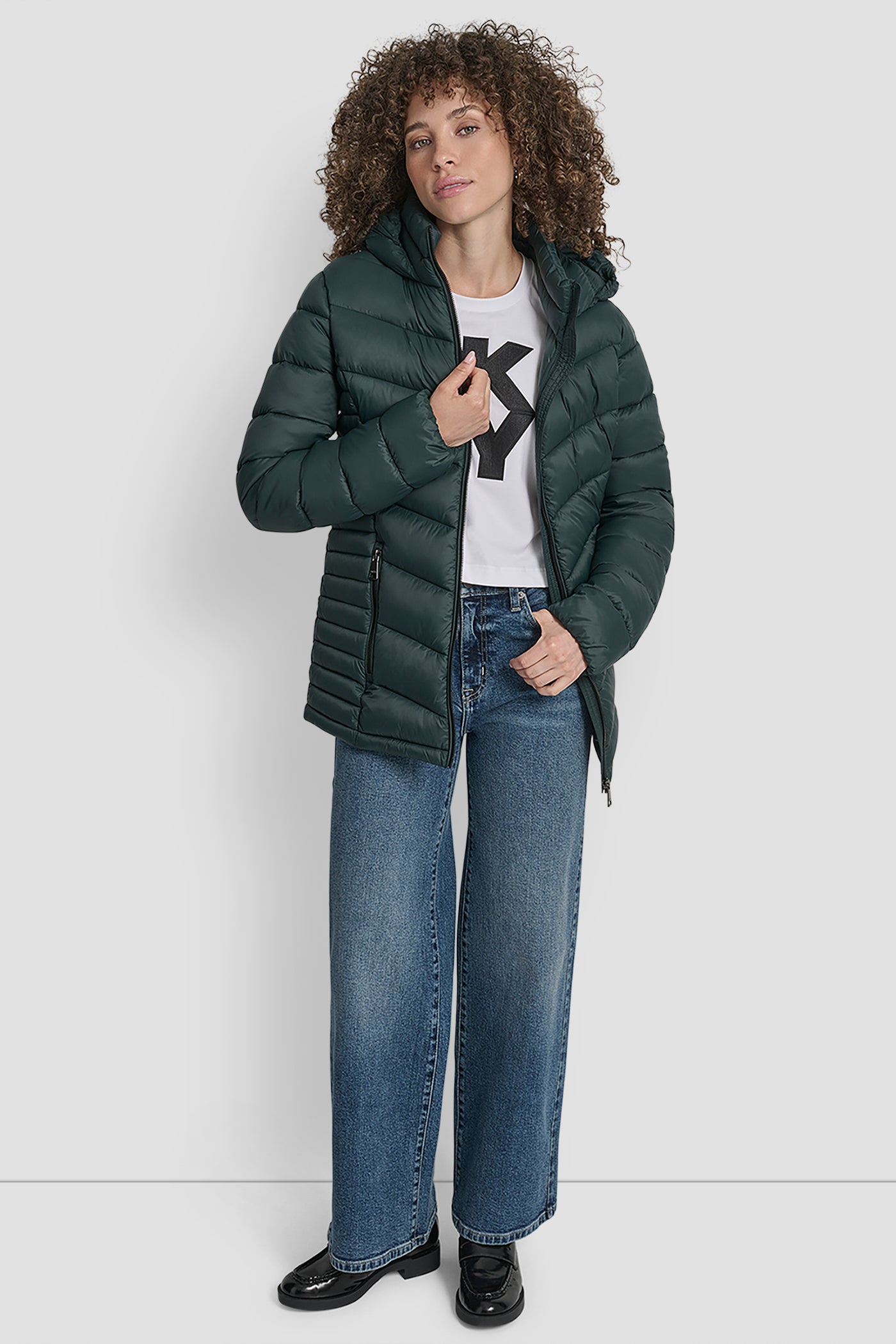 LIGHTWEIGHT PUFFER JACKET VIEW 6 | Cold Weather Coats
