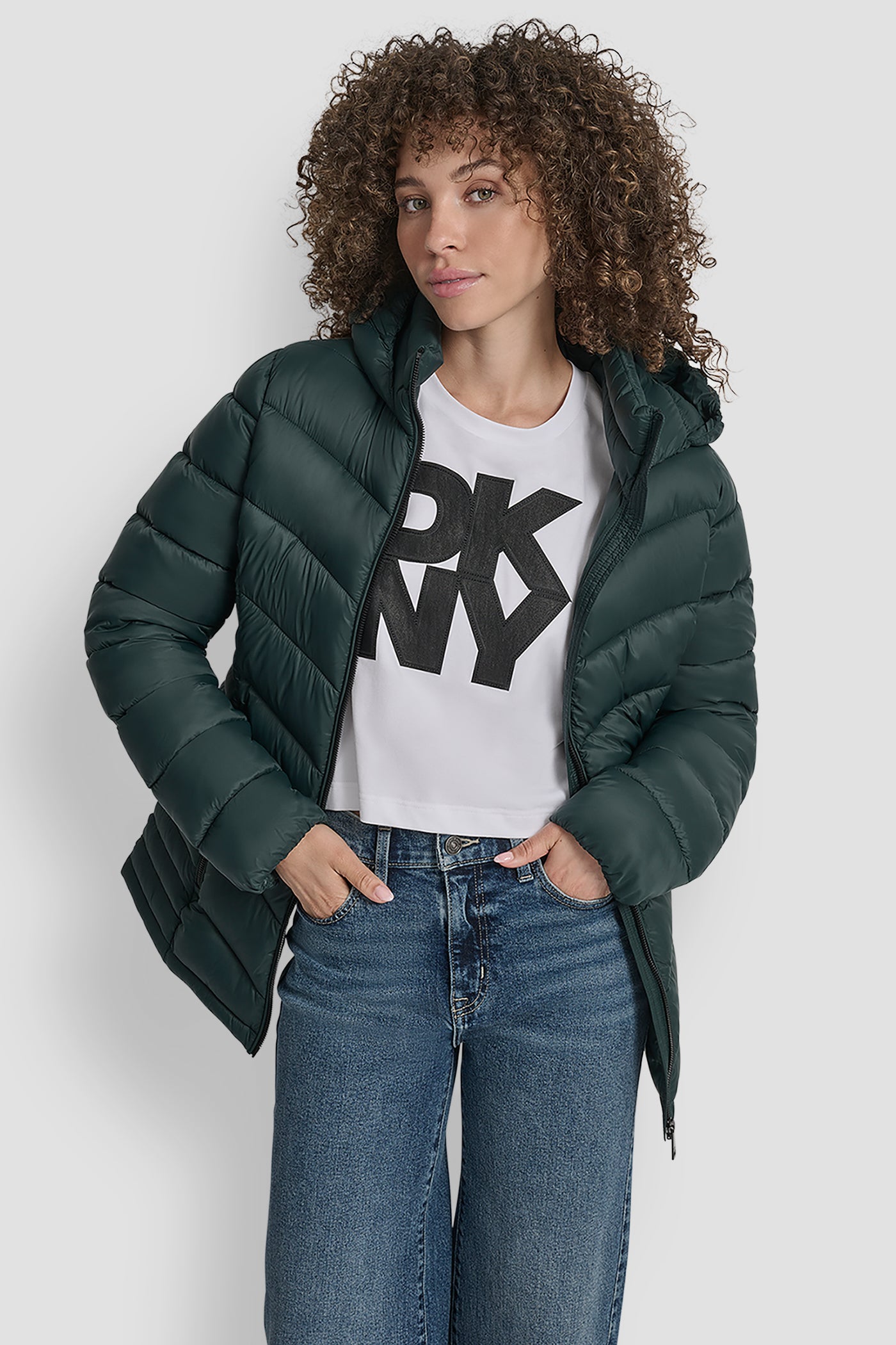 LIGHTWEIGHT PUFFER JACKET VIEW 4 | Cold Weather Coats