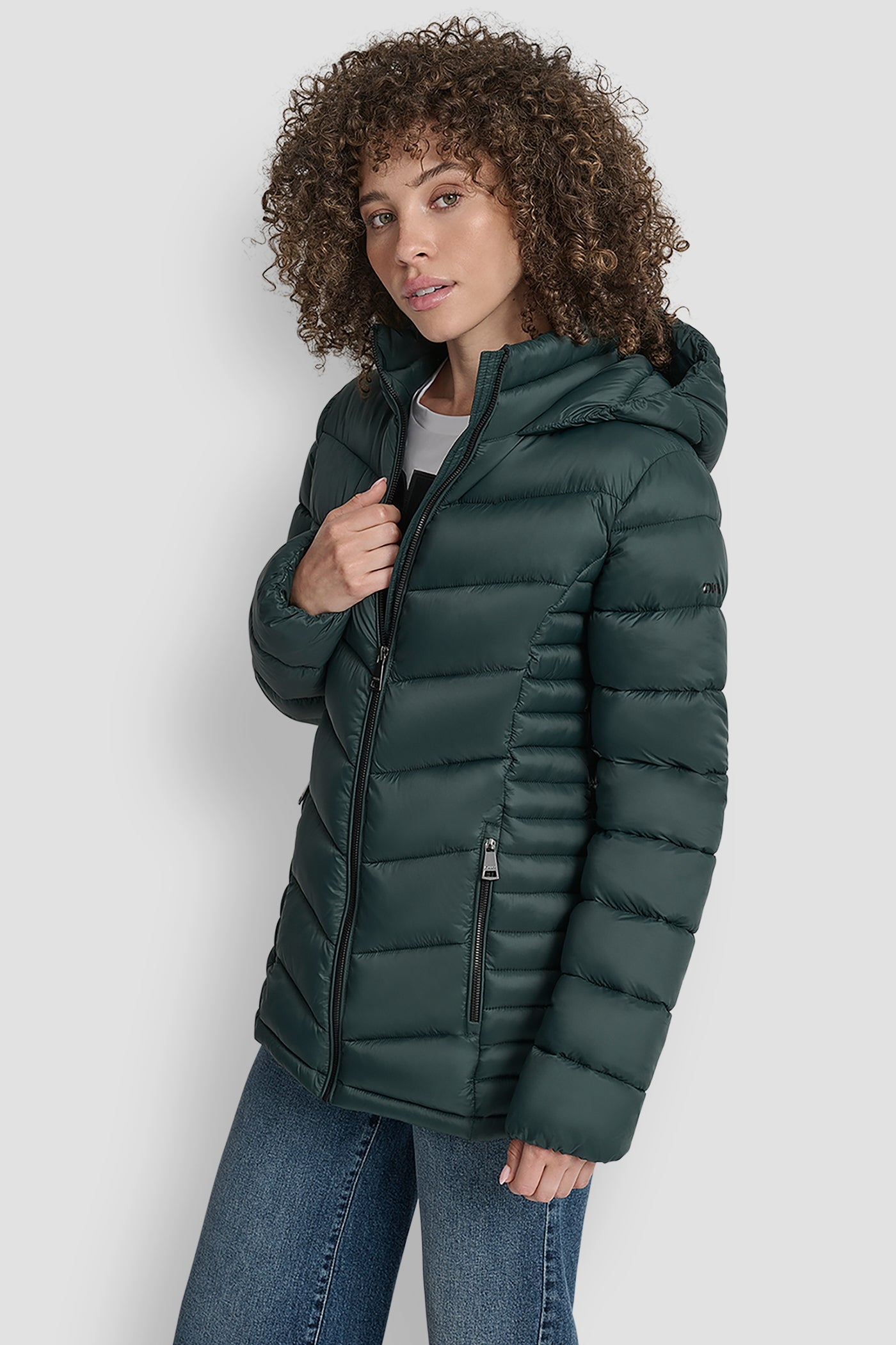LIGHTWEIGHT PUFFER JACKET VIEW 3 | Cold Weather Coats