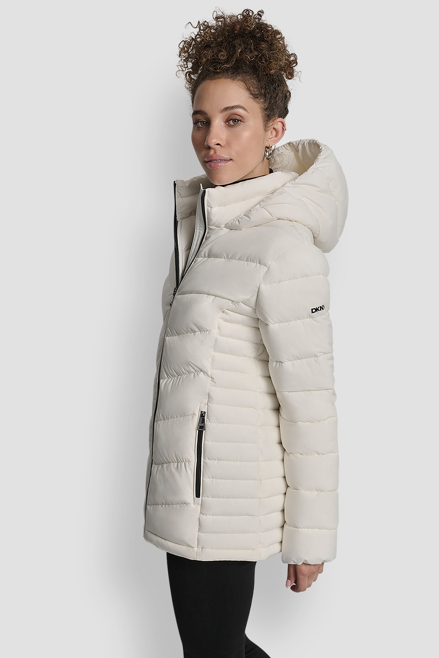 LIGHTWEIGHT PUFFER JACKET VIEW 3 | Jackets & Trench Coats